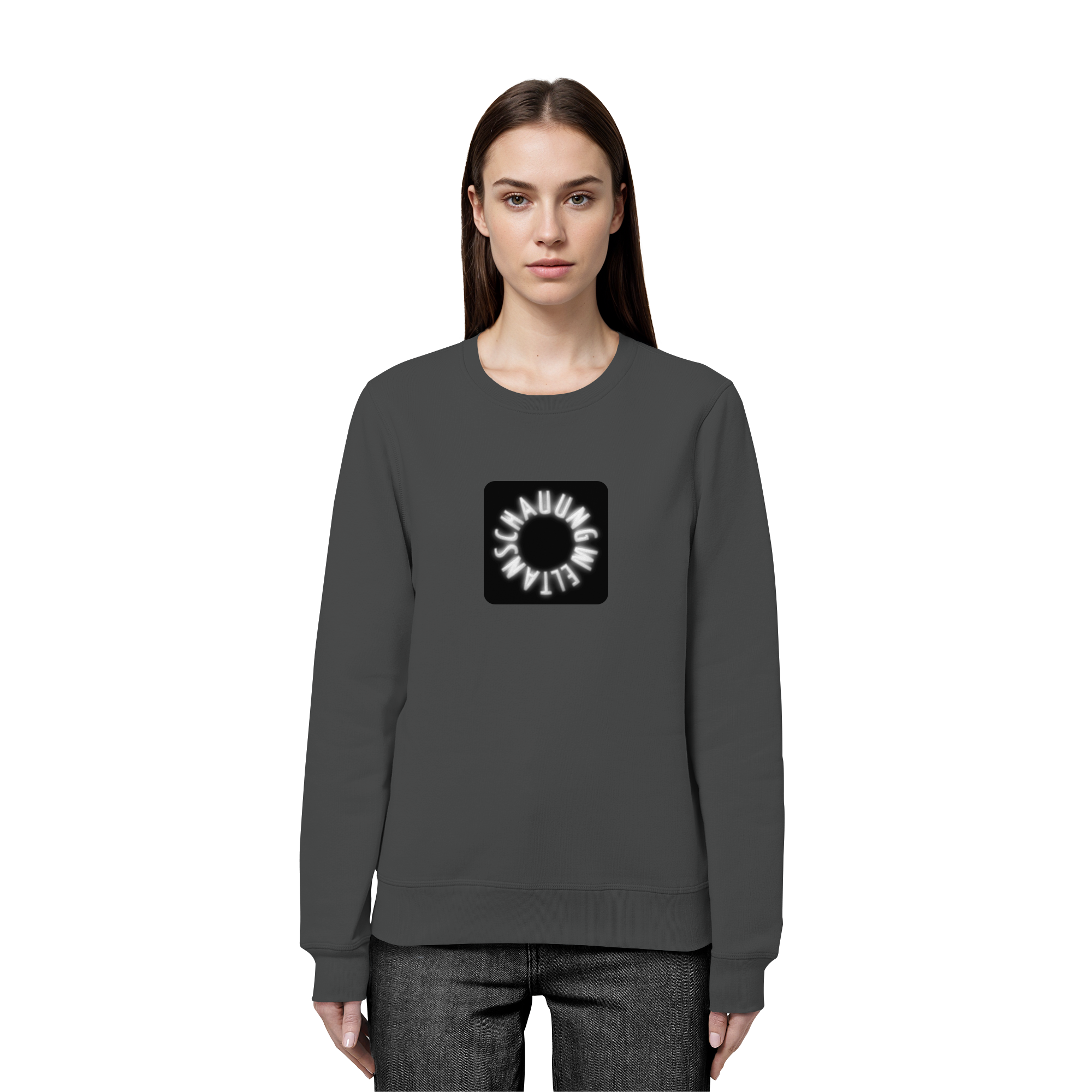 WHITE FRONT (K5) - Organic Basic Unisex Sweatshirt