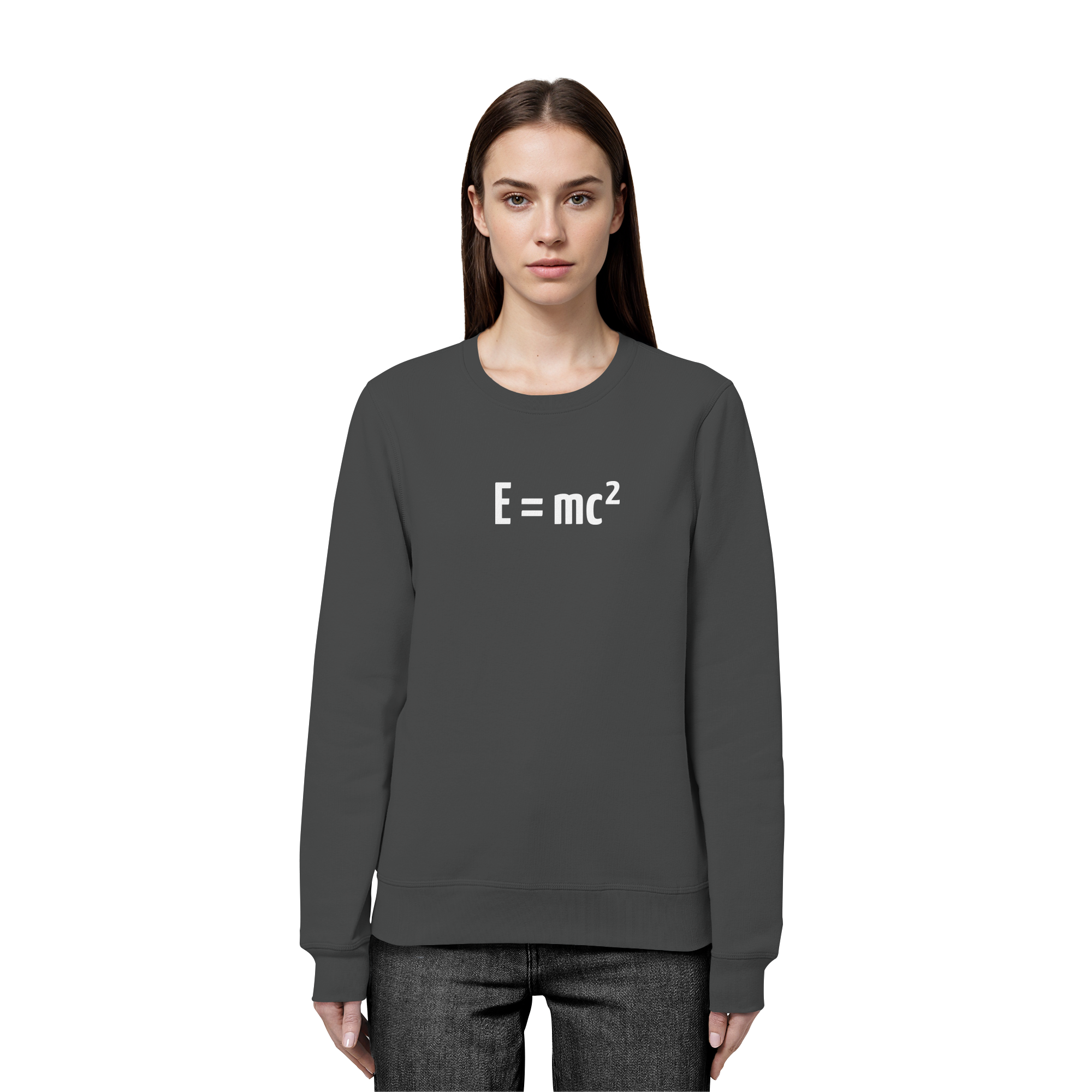 WHITE FRONT (K3) - Organic Basic Unisex Sweatshirt