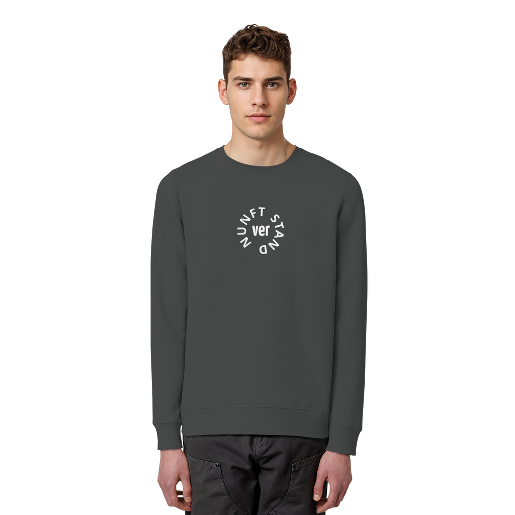 WHITE FRONT (K4) - Organic Basic Unisex Sweatshirt