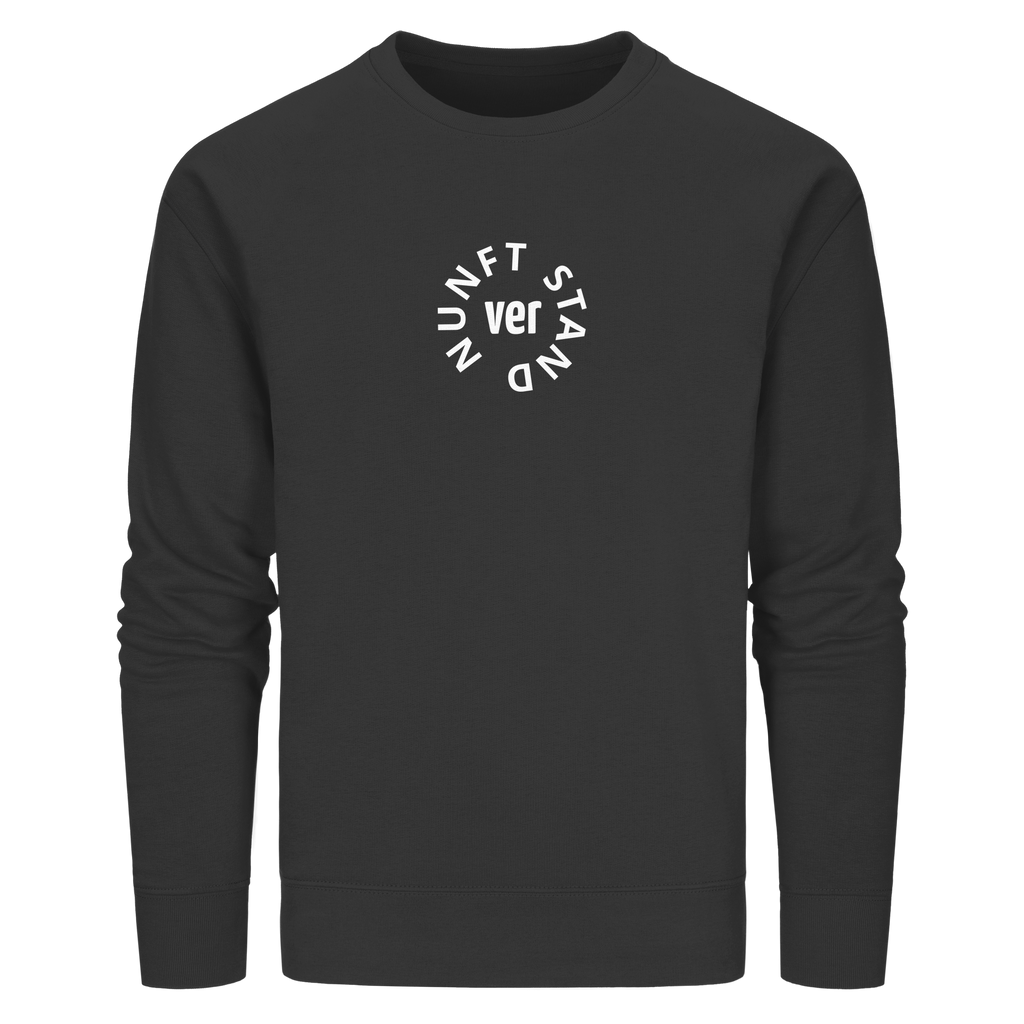 WHITE FRONT (K4) - Organic Basic Unisex Sweatshirt
