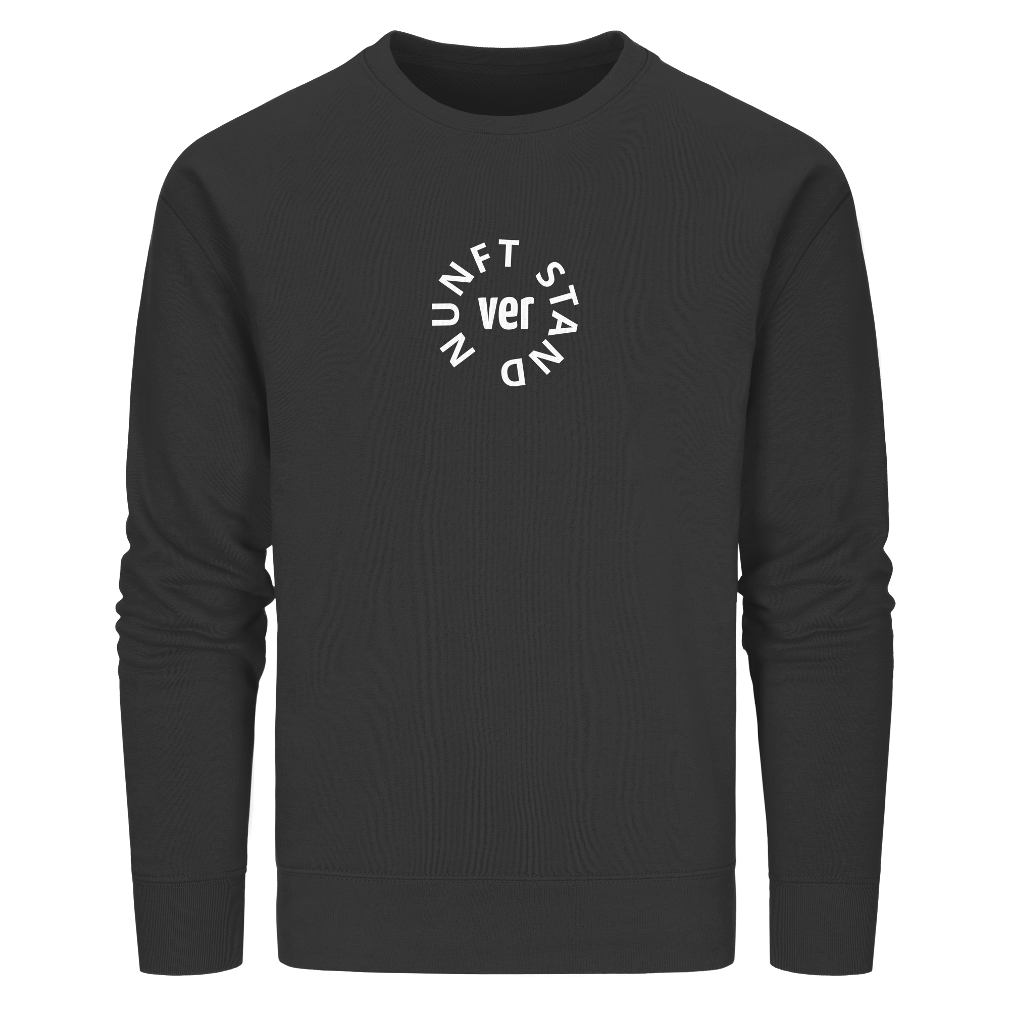 WHITE FRONT (K4) - Organic Basic Unisex Sweatshirt