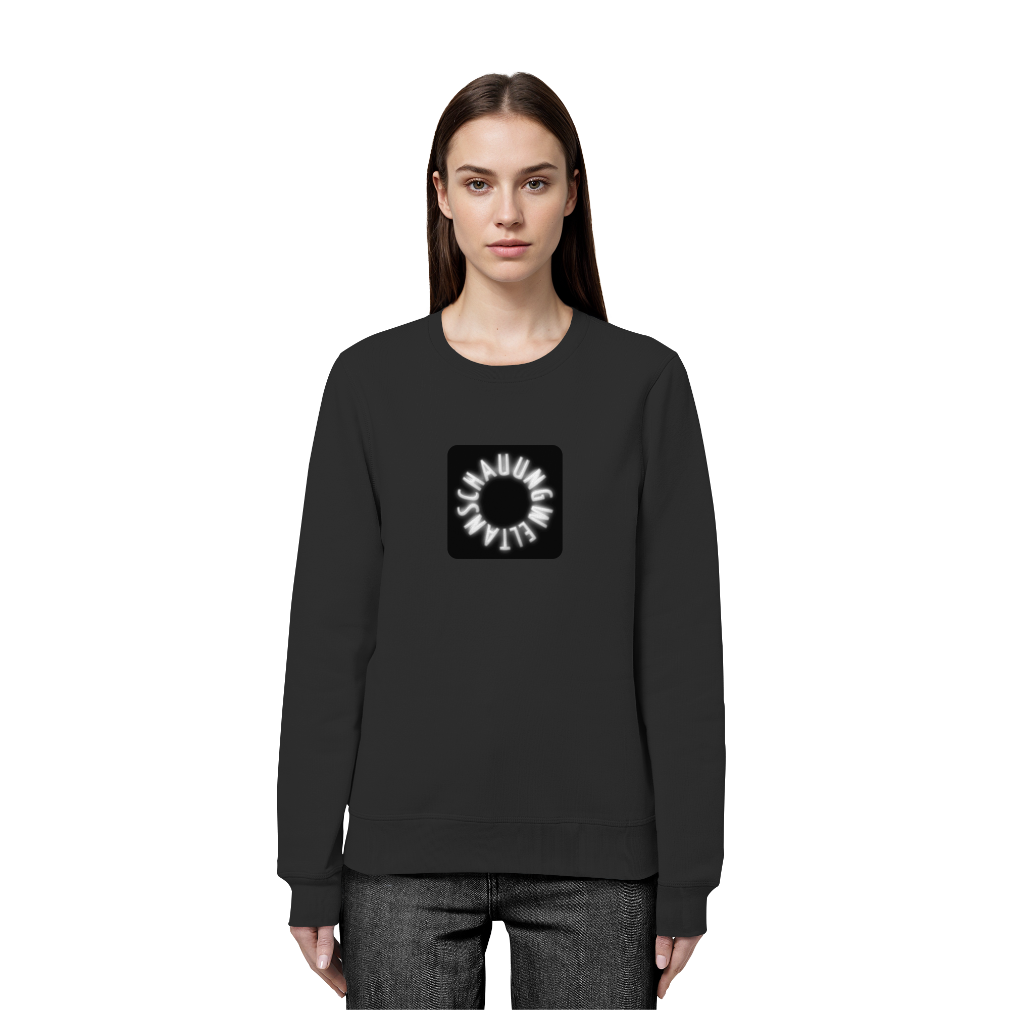 WHITE FRONT (K5) - Organic Basic Unisex Sweatshirt