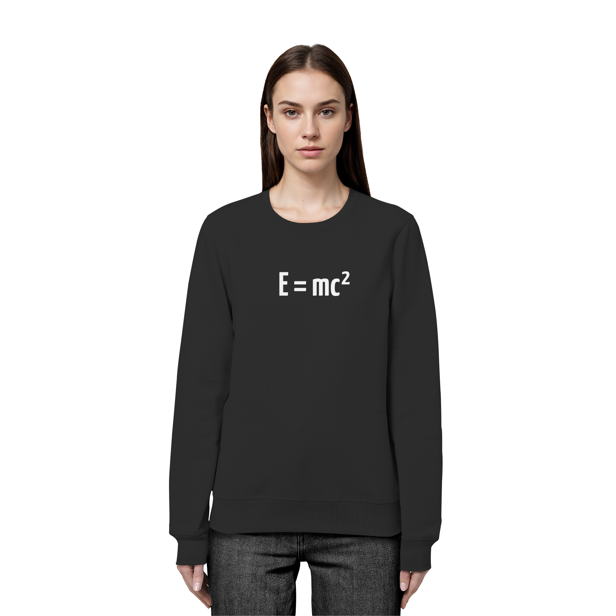WHITE FRONT (K3) - Organic Basic Unisex Sweatshirt