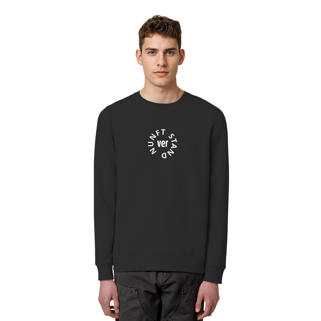 WHITE FRONT (K4) - Organic Basic Unisex Sweatshirt
