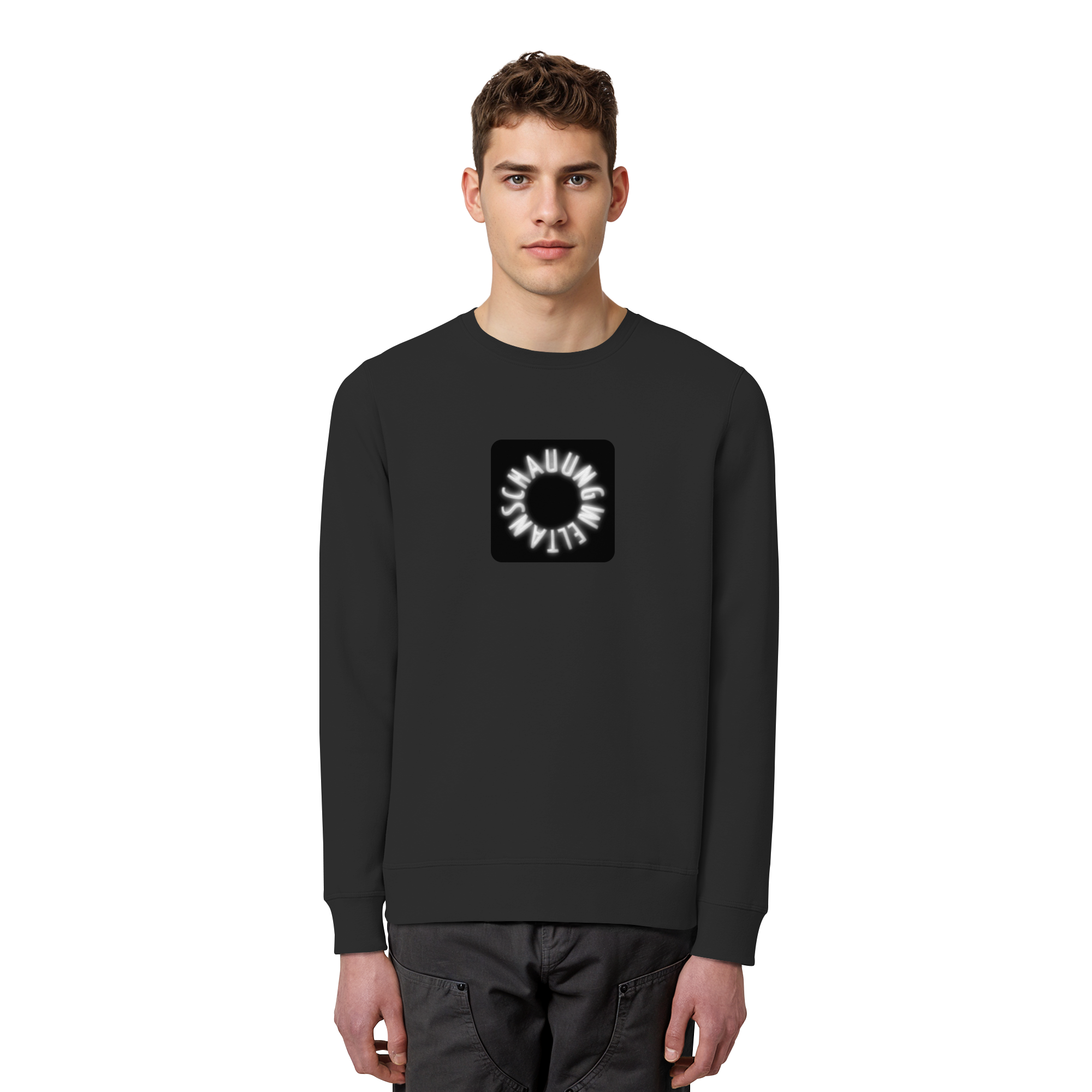 WHITE FRONT (K5) - Organic Basic Unisex Sweatshirt