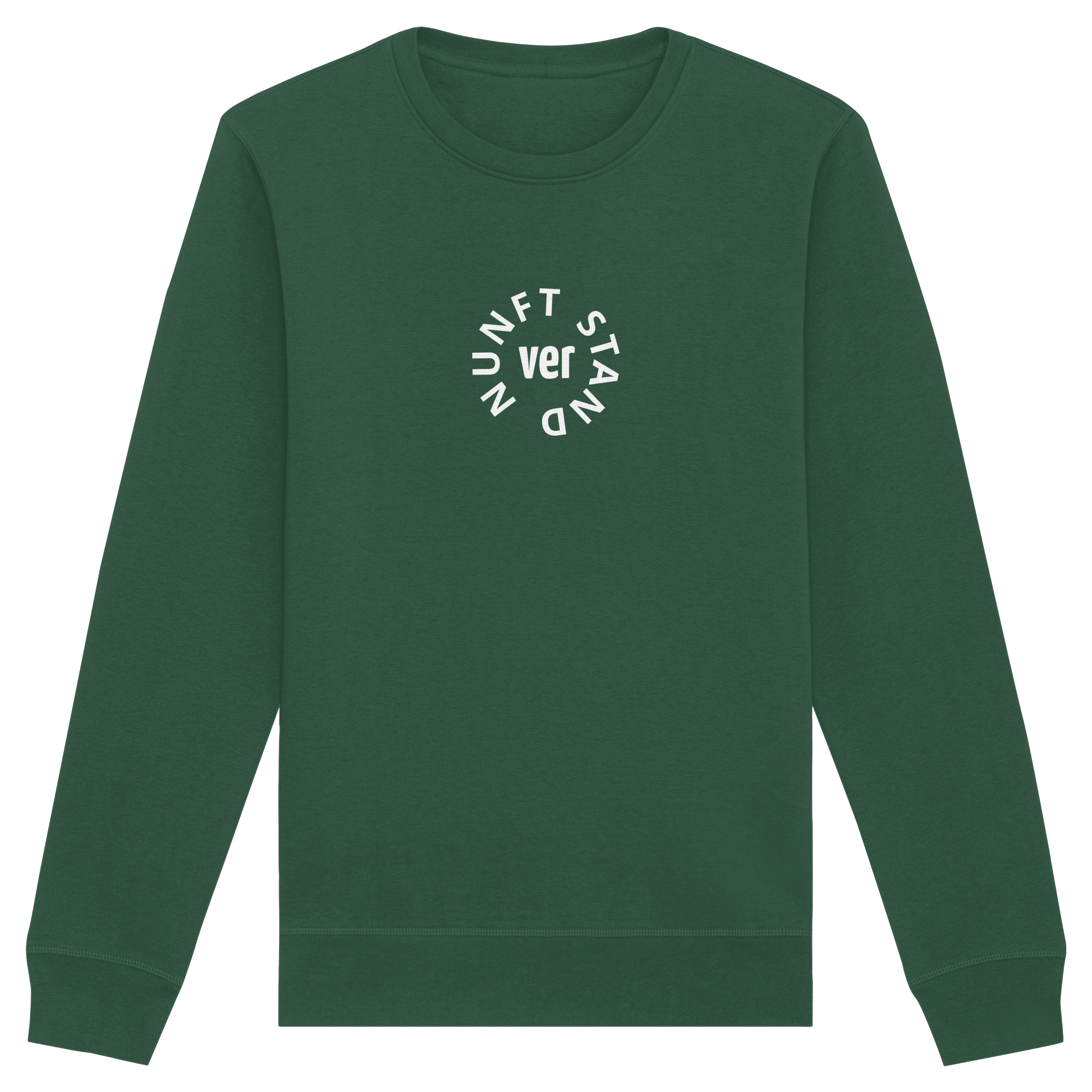 WHITE FRONT (K4) - Organic Basic Unisex Sweatshirt