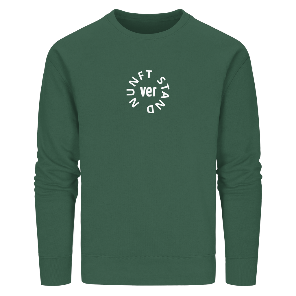WHITE FRONT (K4) - Organic Basic Unisex Sweatshirt