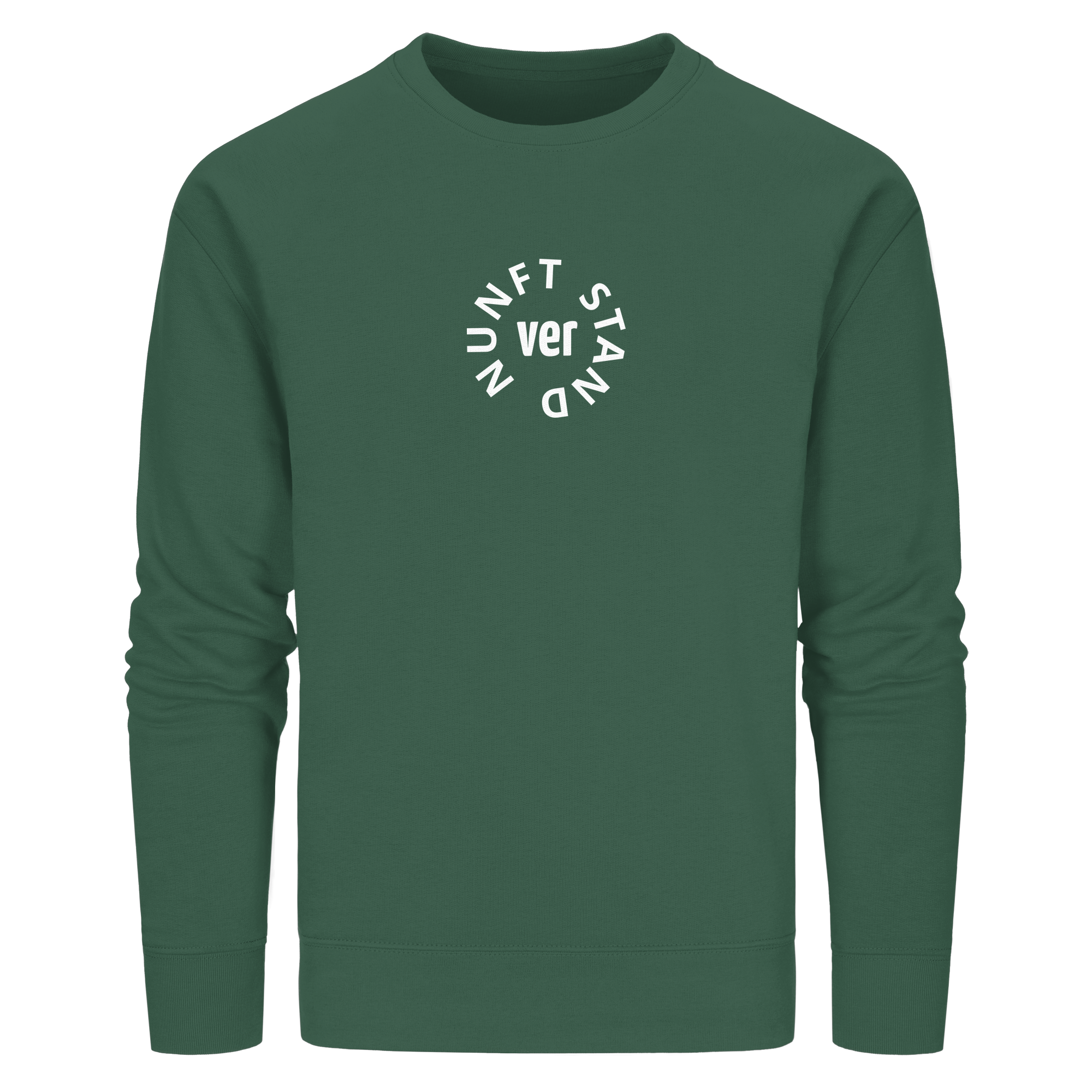 WHITE FRONT (K4) - Organic Basic Unisex Sweatshirt