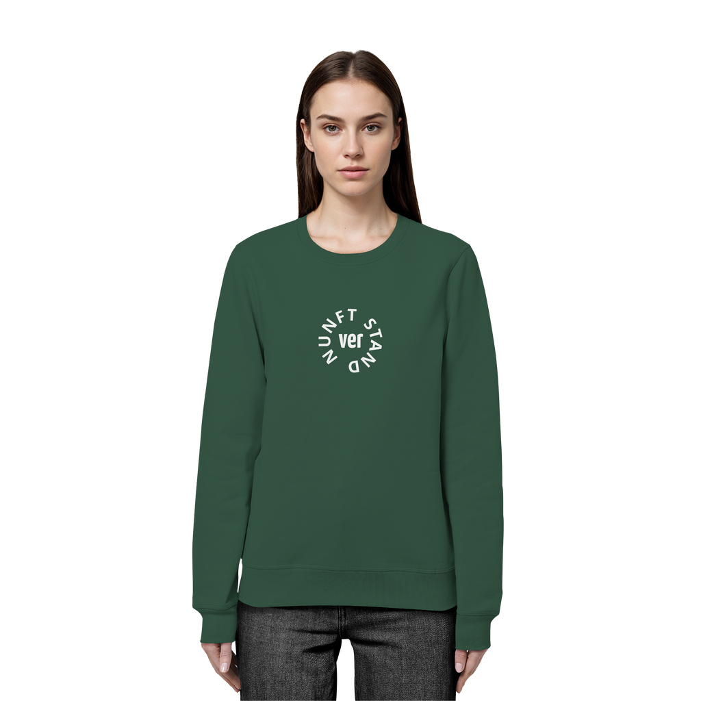 WHITE FRONT (K4) - Organic Basic Unisex Sweatshirt