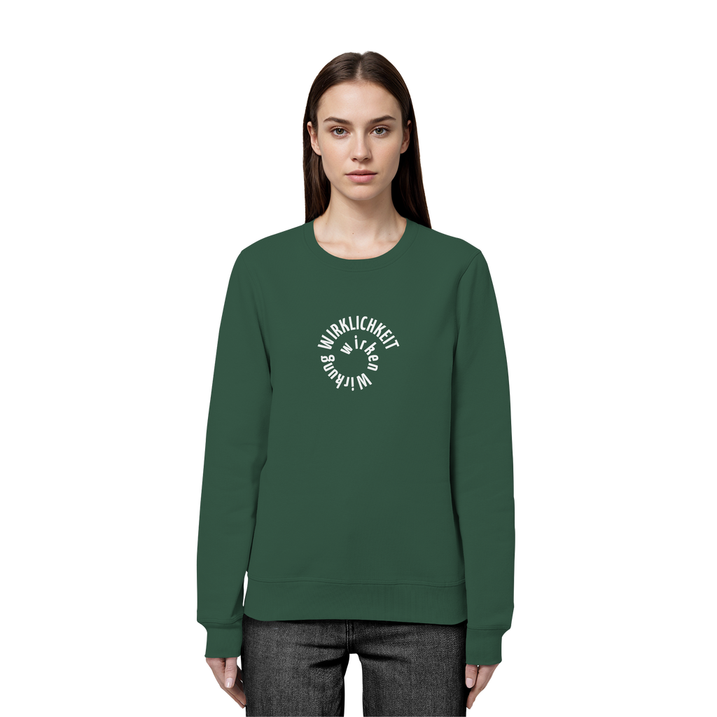 WHITE FRONT (K1) - Organic Basic Unisex Sweatshirt