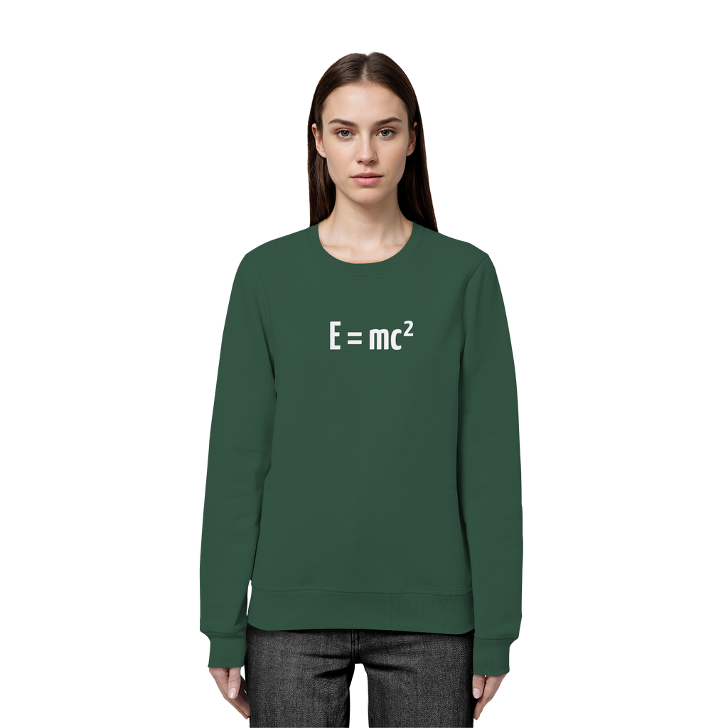 WHITE FRONT (K3) - Organic Basic Unisex Sweatshirt