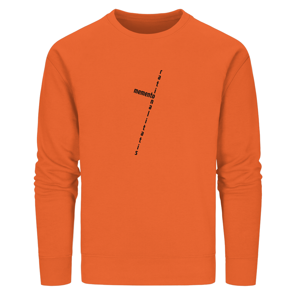 BLACK FRONT (K2) - Organic Basic Unisex Sweatshirt