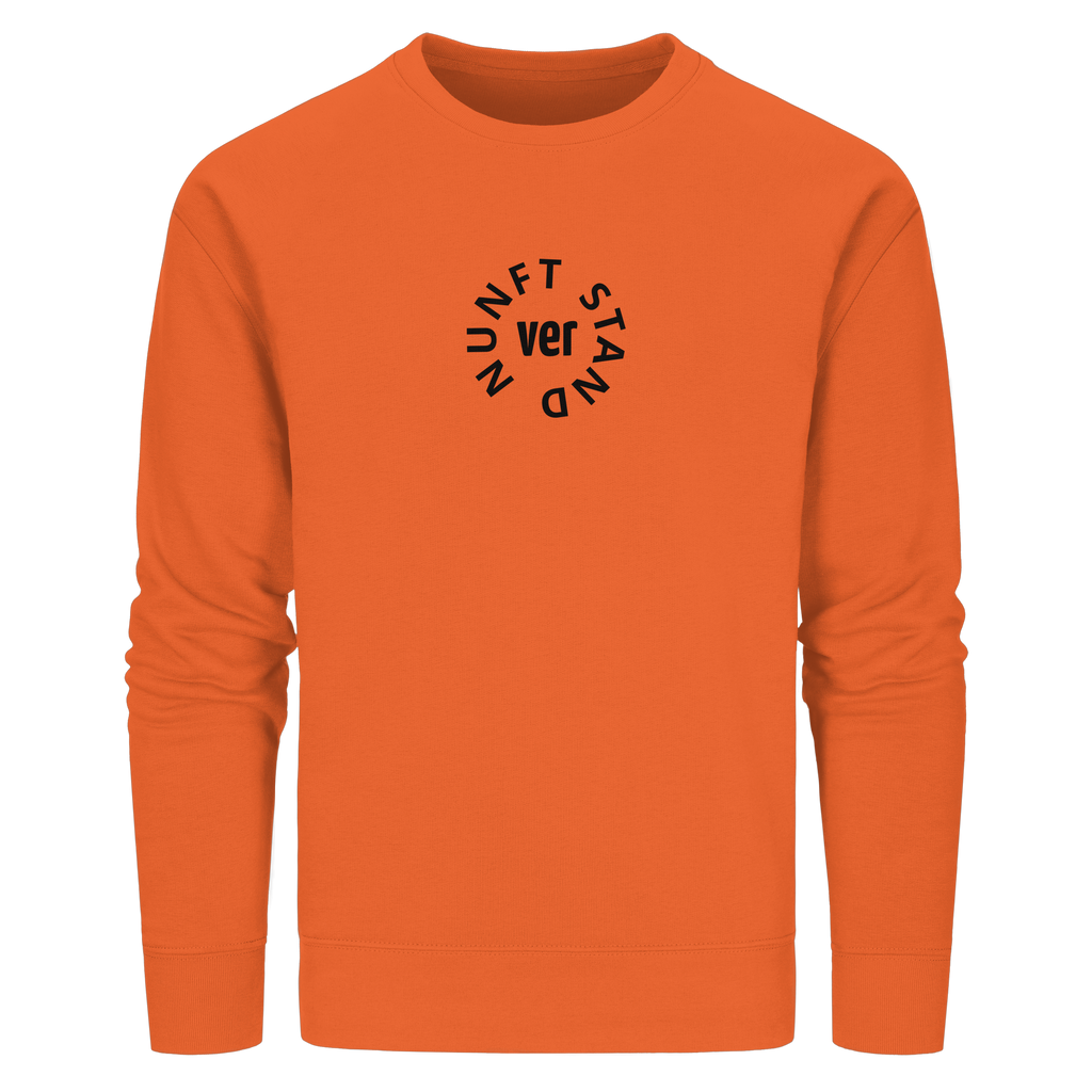 BLACK FRONT (K4) - Organic Basic Unisex Sweatshirt