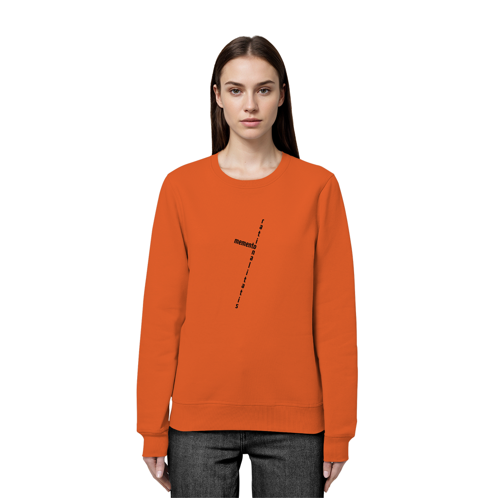 BLACK FRONT (K2) - Organic Basic Unisex Sweatshirt