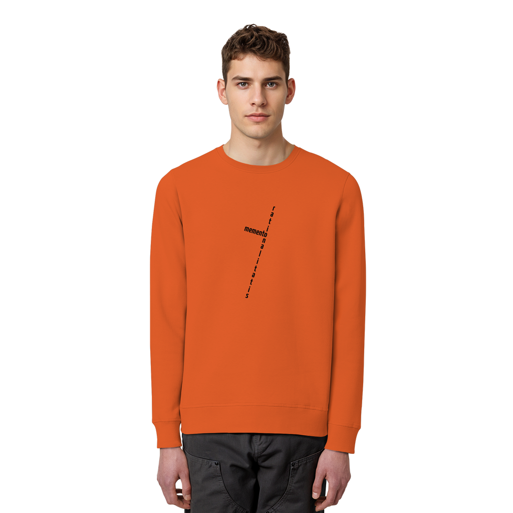 BLACK FRONT (K2) - Organic Basic Unisex Sweatshirt