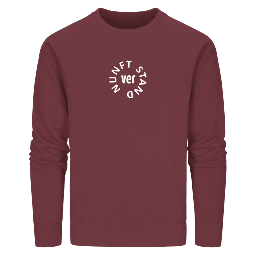 WHITE FRONT (K4) - Organic Basic Unisex Sweatshirt
