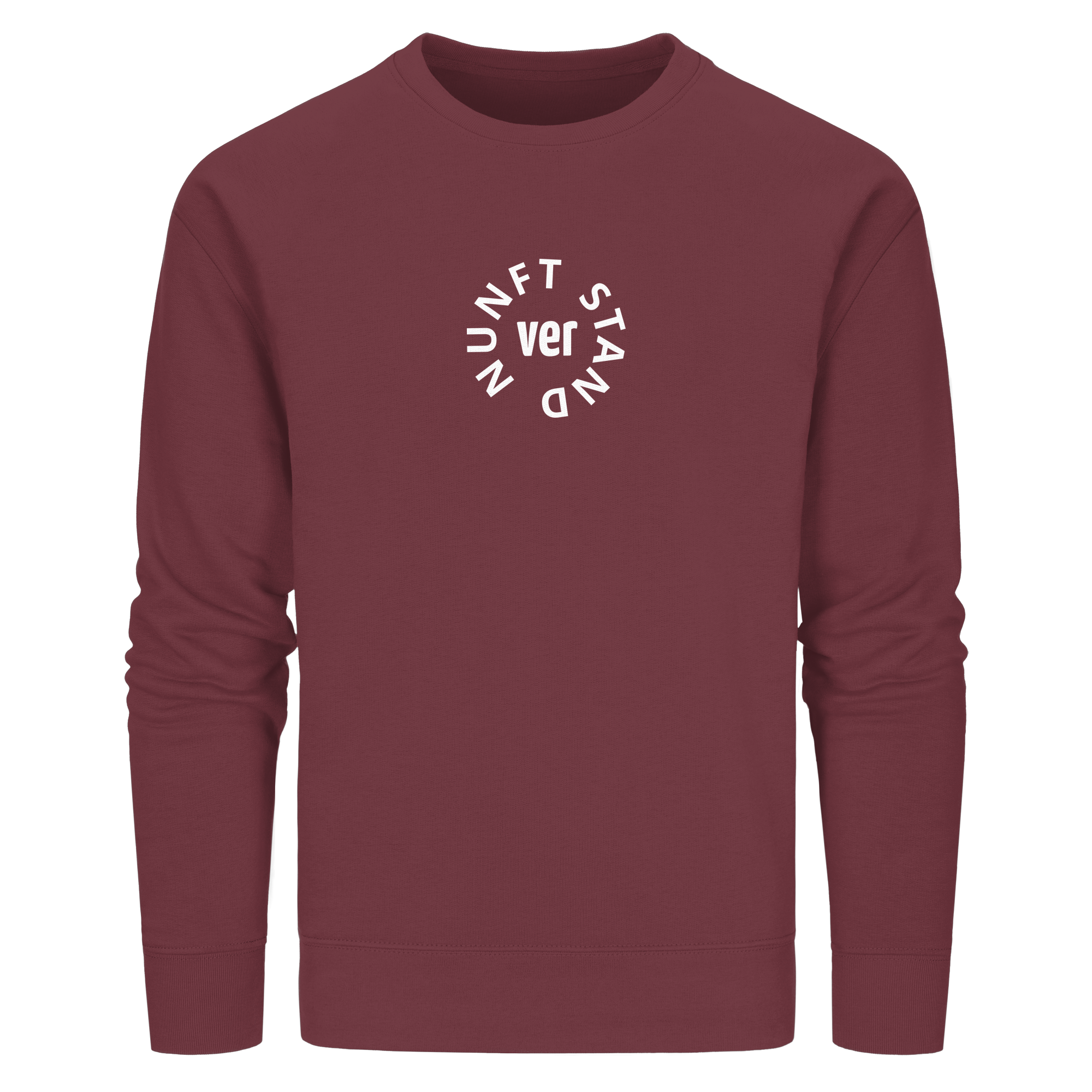 WHITE FRONT (K4) - Organic Basic Unisex Sweatshirt