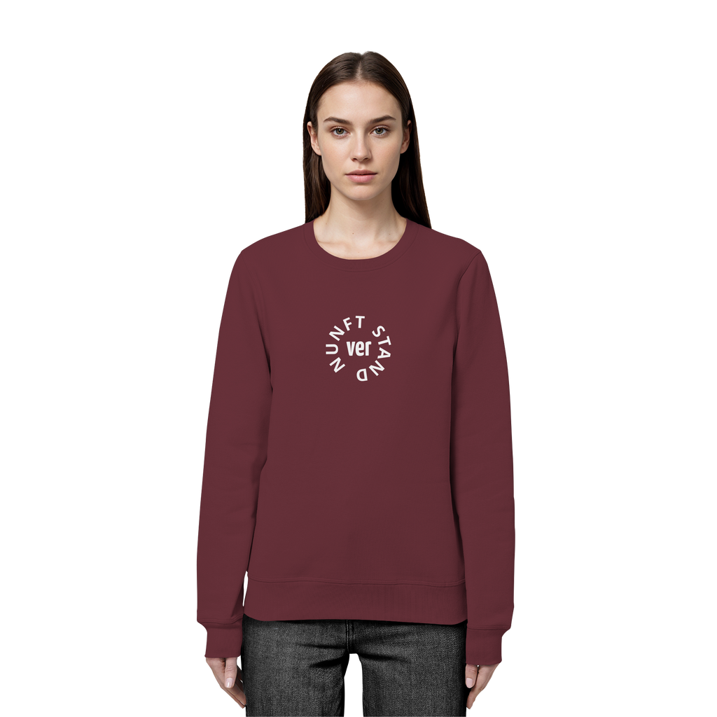 WHITE FRONT (K4) - Organic Basic Unisex Sweatshirt