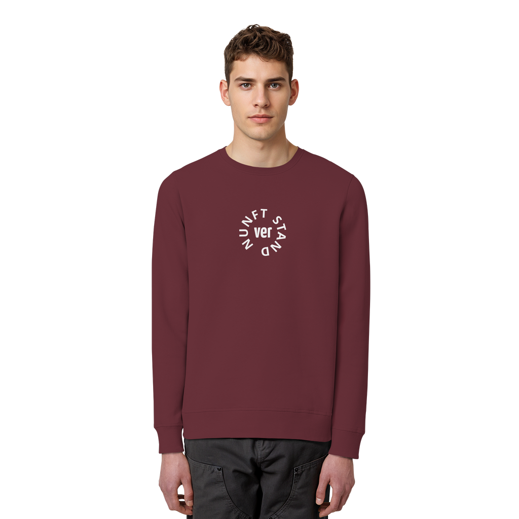 WHITE FRONT (K4) - Organic Basic Unisex Sweatshirt