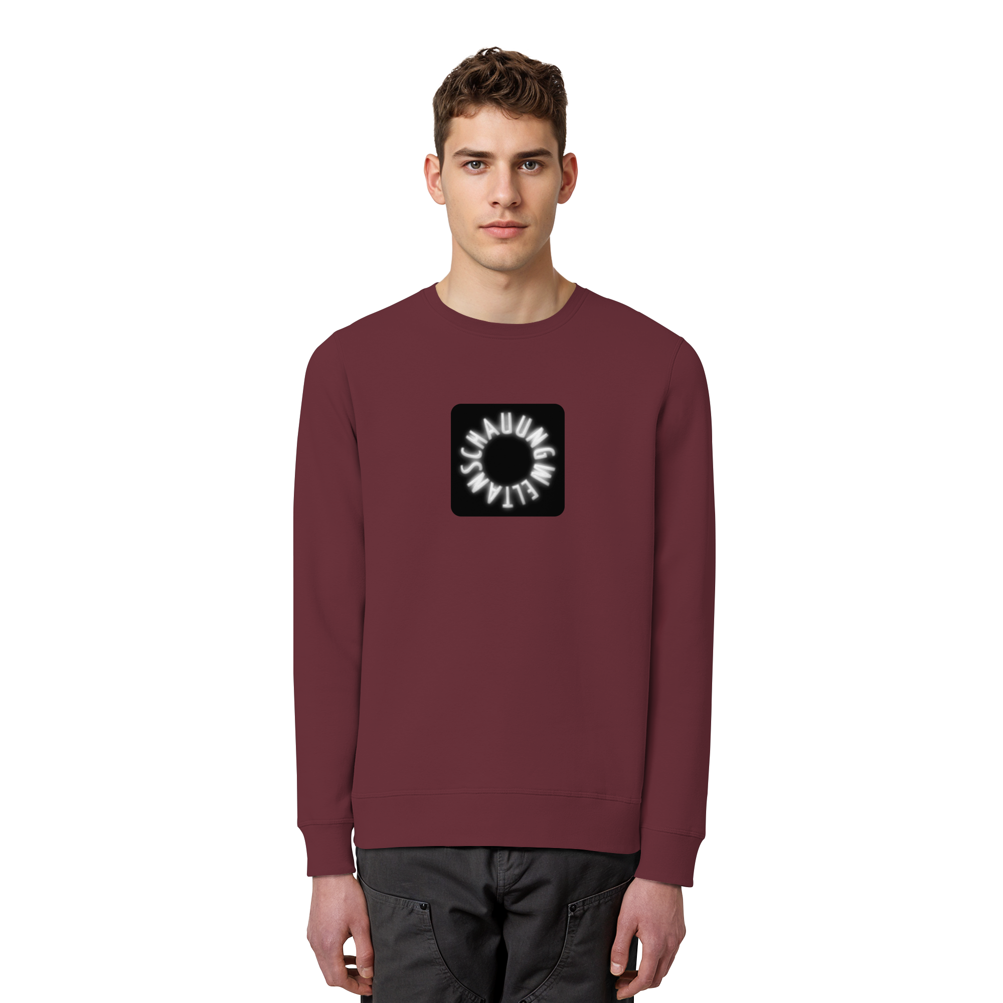 WHITE FRONT (K5) - Organic Basic Unisex Sweatshirt
