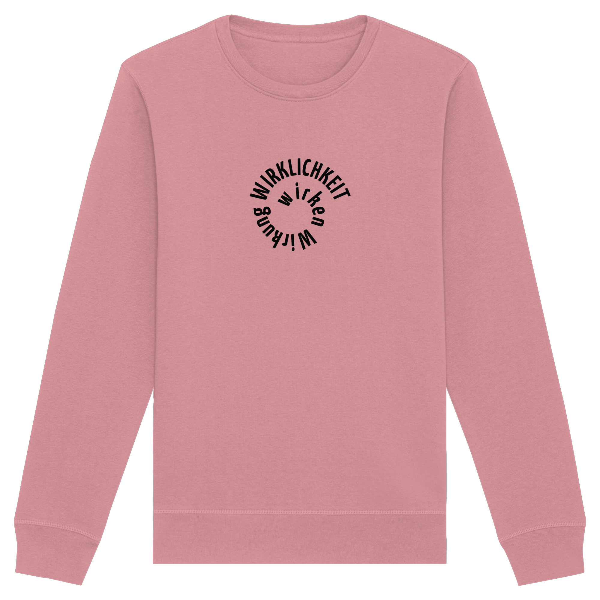 BLACK FRONT - Basic Unisex Sweatshirt