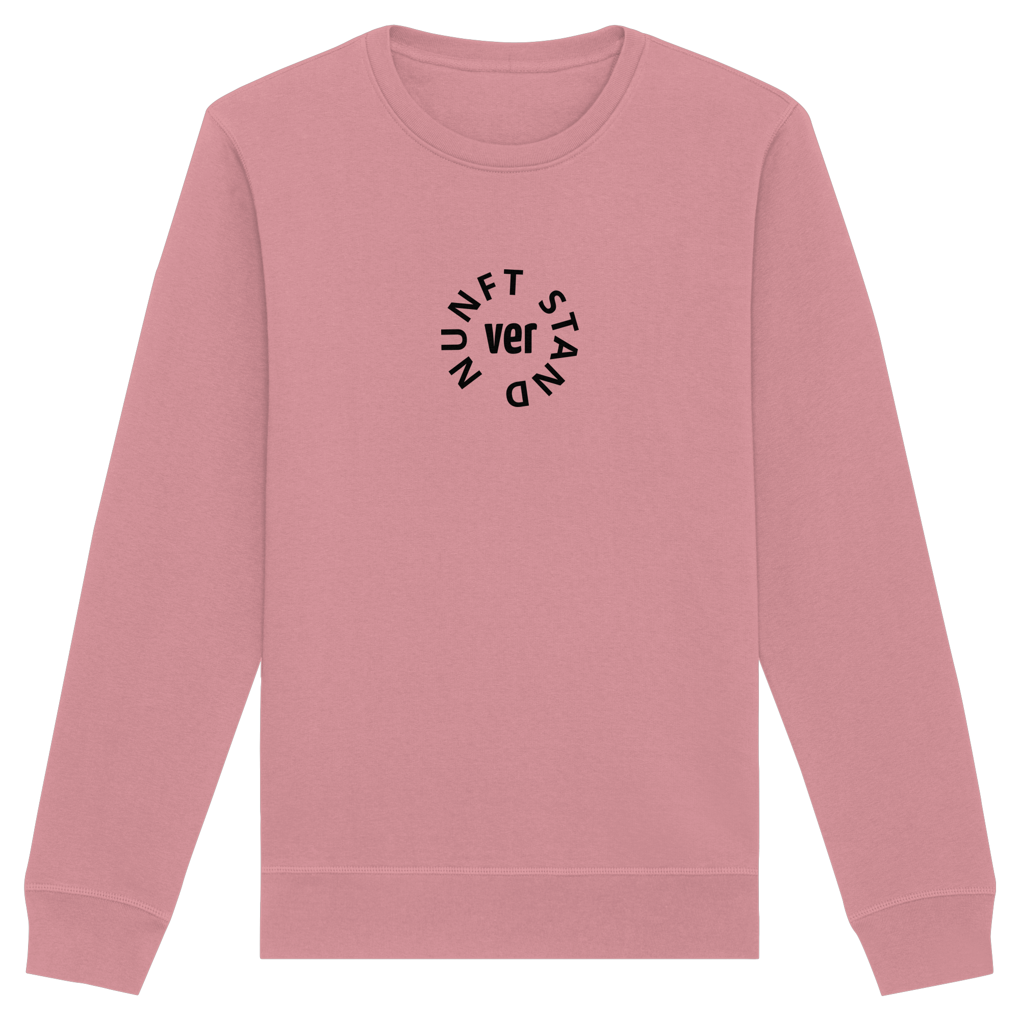 BLACK FRONT (K4) - Organic Basic Unisex Sweatshirt