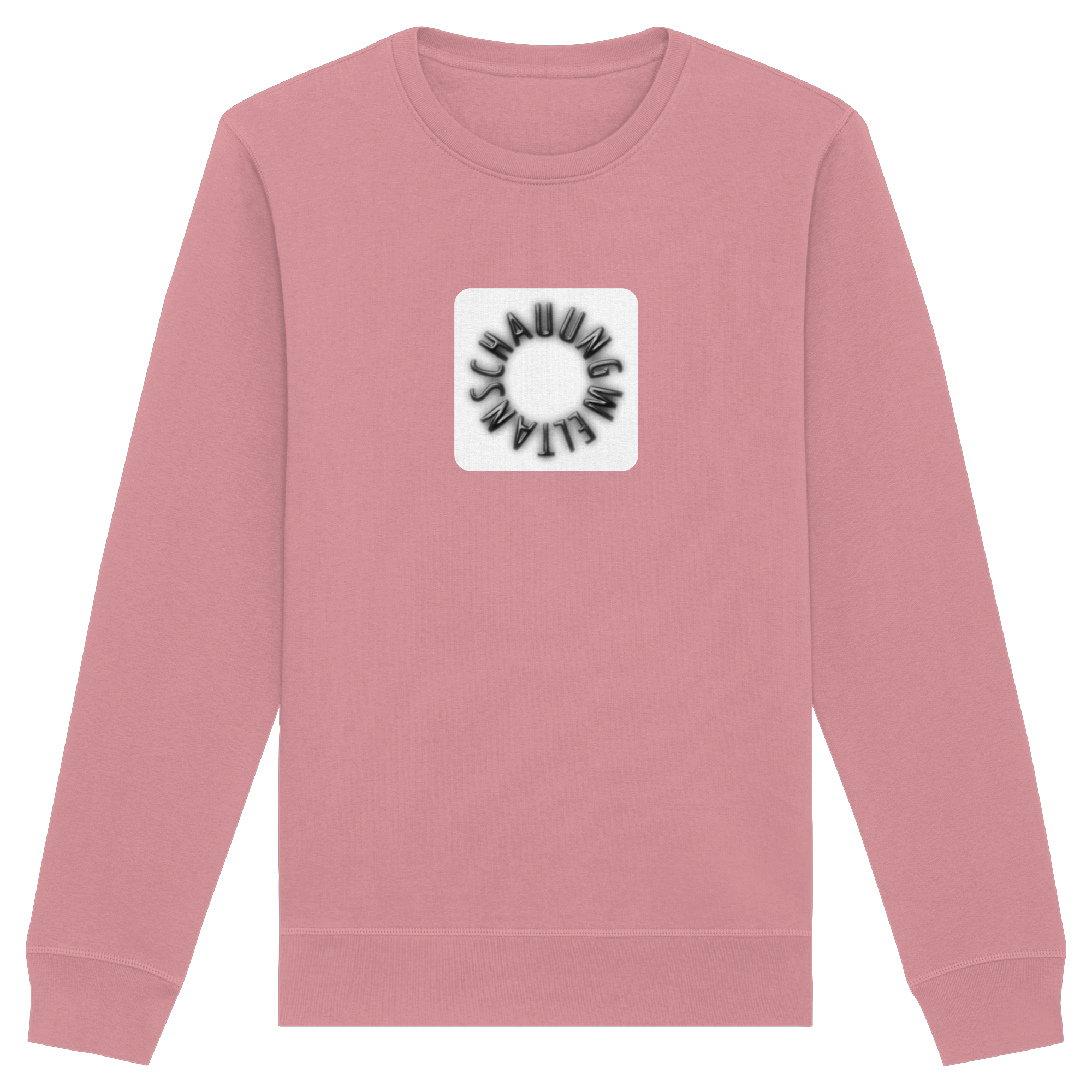 BLACK FRONT (K5) - Organic Basic Unisex Sweatshirt