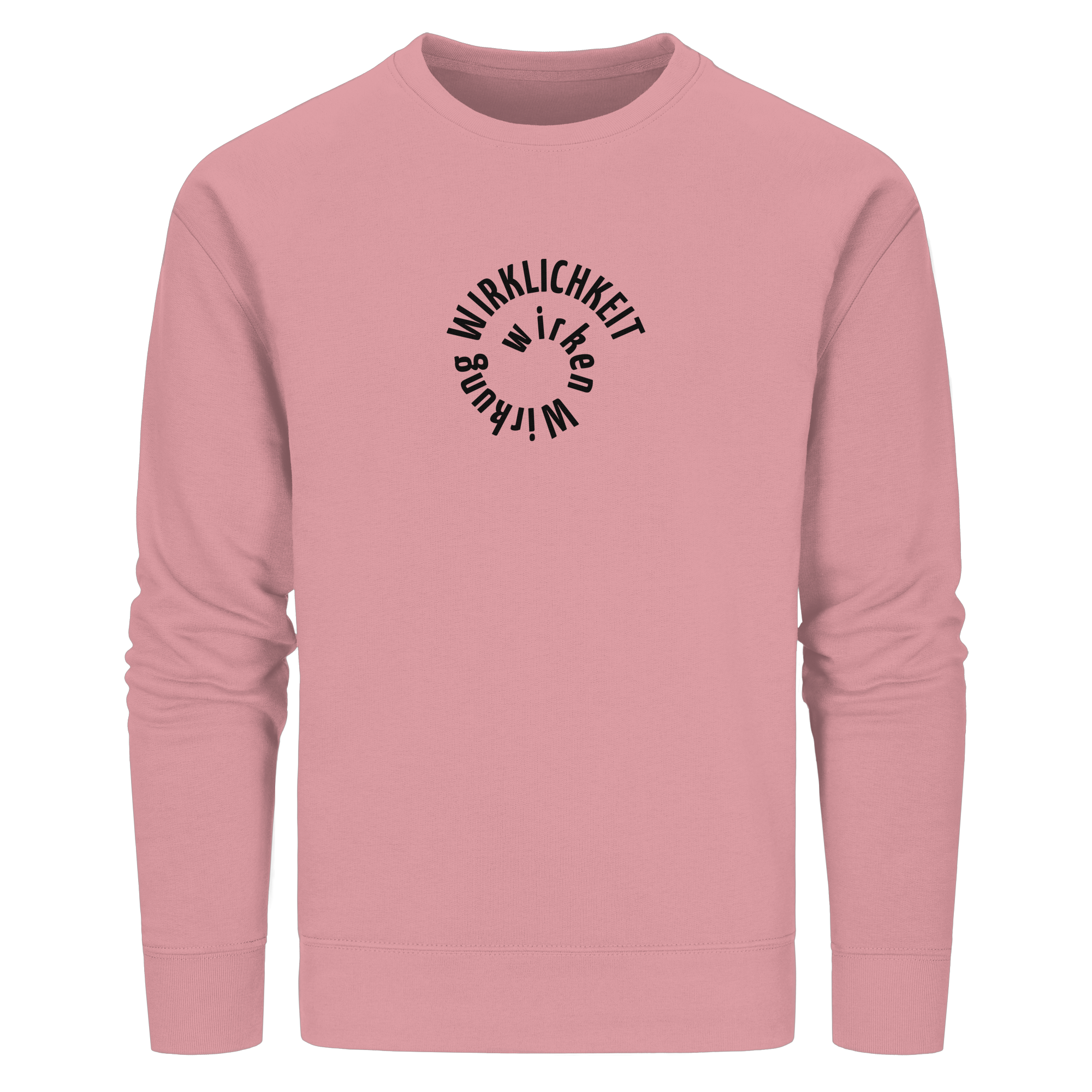 BLACK FRONT - Basic Unisex Sweatshirt