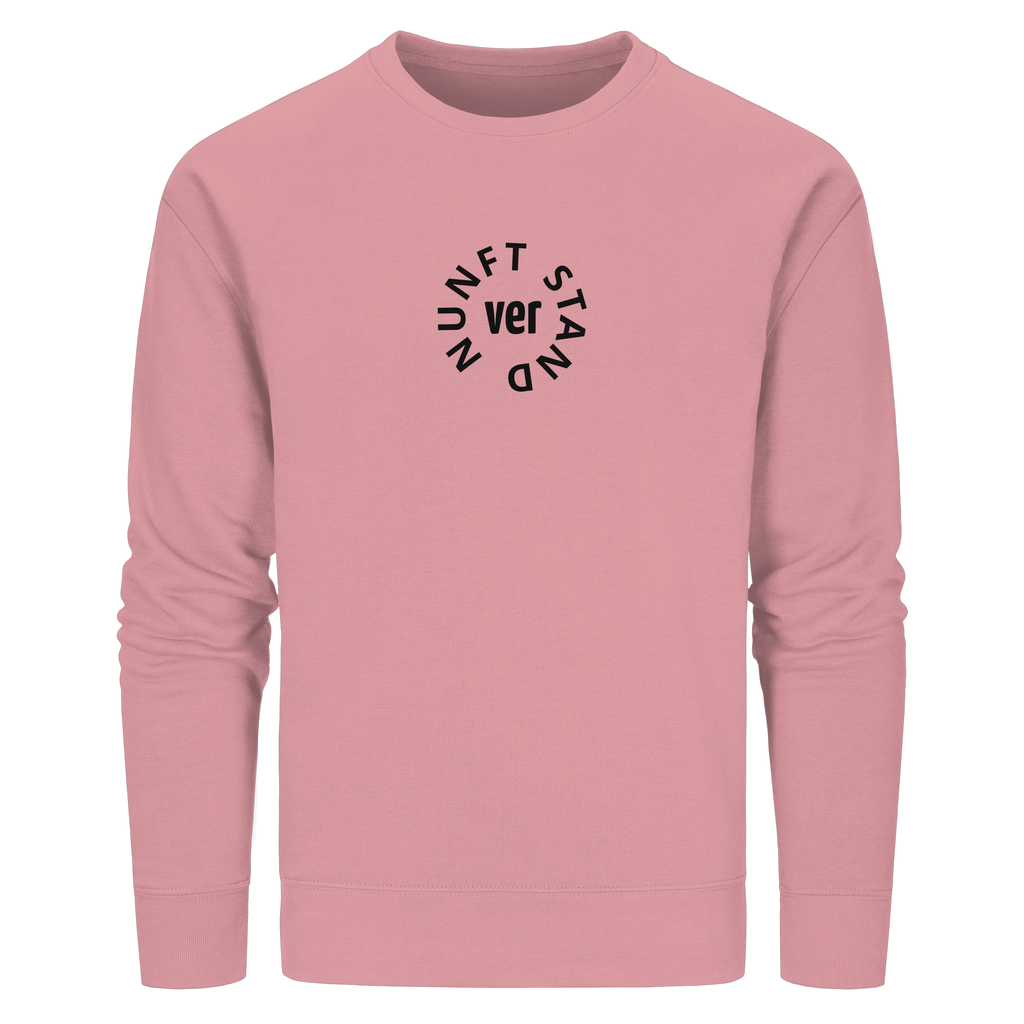 BLACK FRONT (K4) - Organic Basic Unisex Sweatshirt