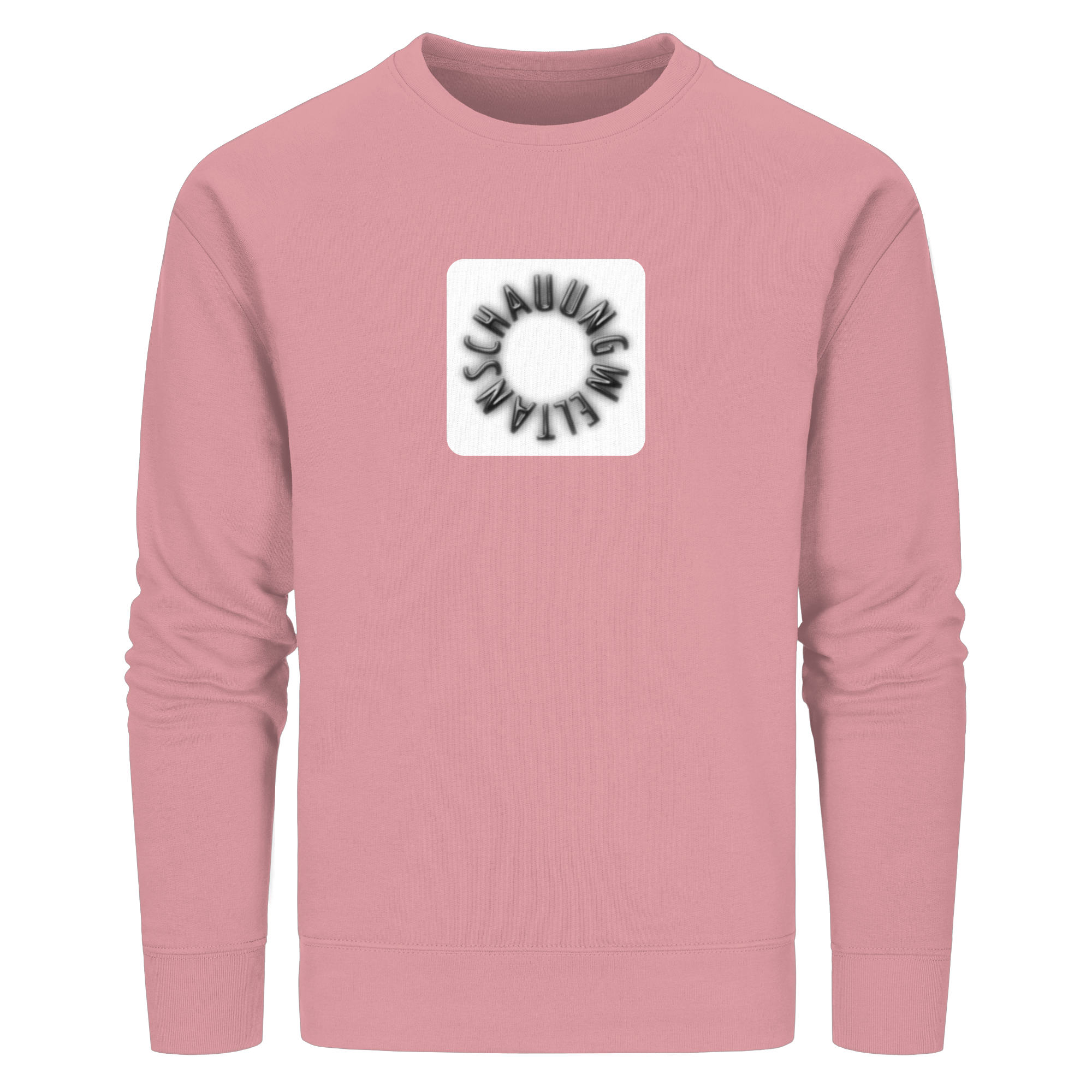 BLACK FRONT (K5) - Organic Basic Unisex Sweatshirt