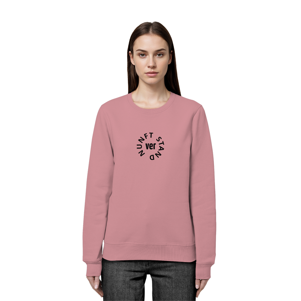 BLACK FRONT (K4) - Organic Basic Unisex Sweatshirt