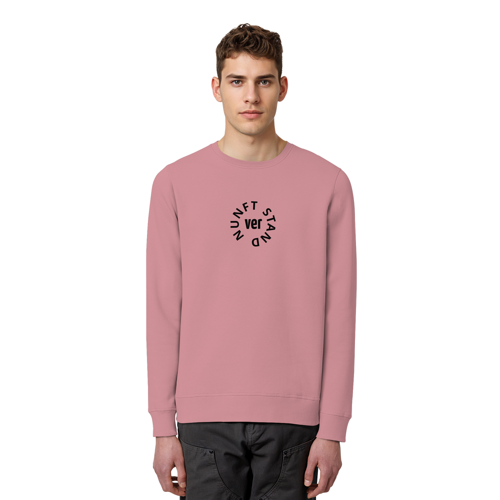 BLACK FRONT (K4) - Organic Basic Unisex Sweatshirt