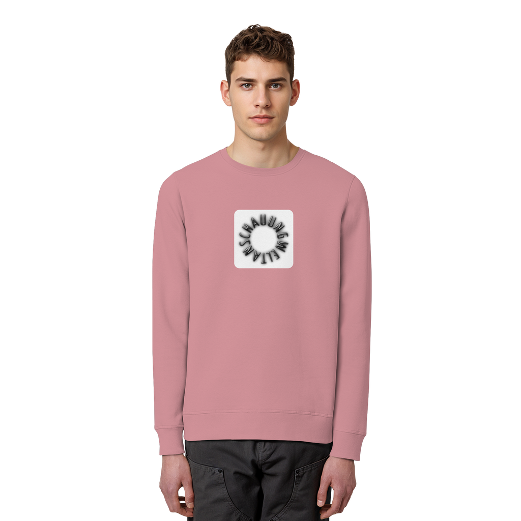 BLACK FRONT (K5) - Organic Basic Unisex Sweatshirt