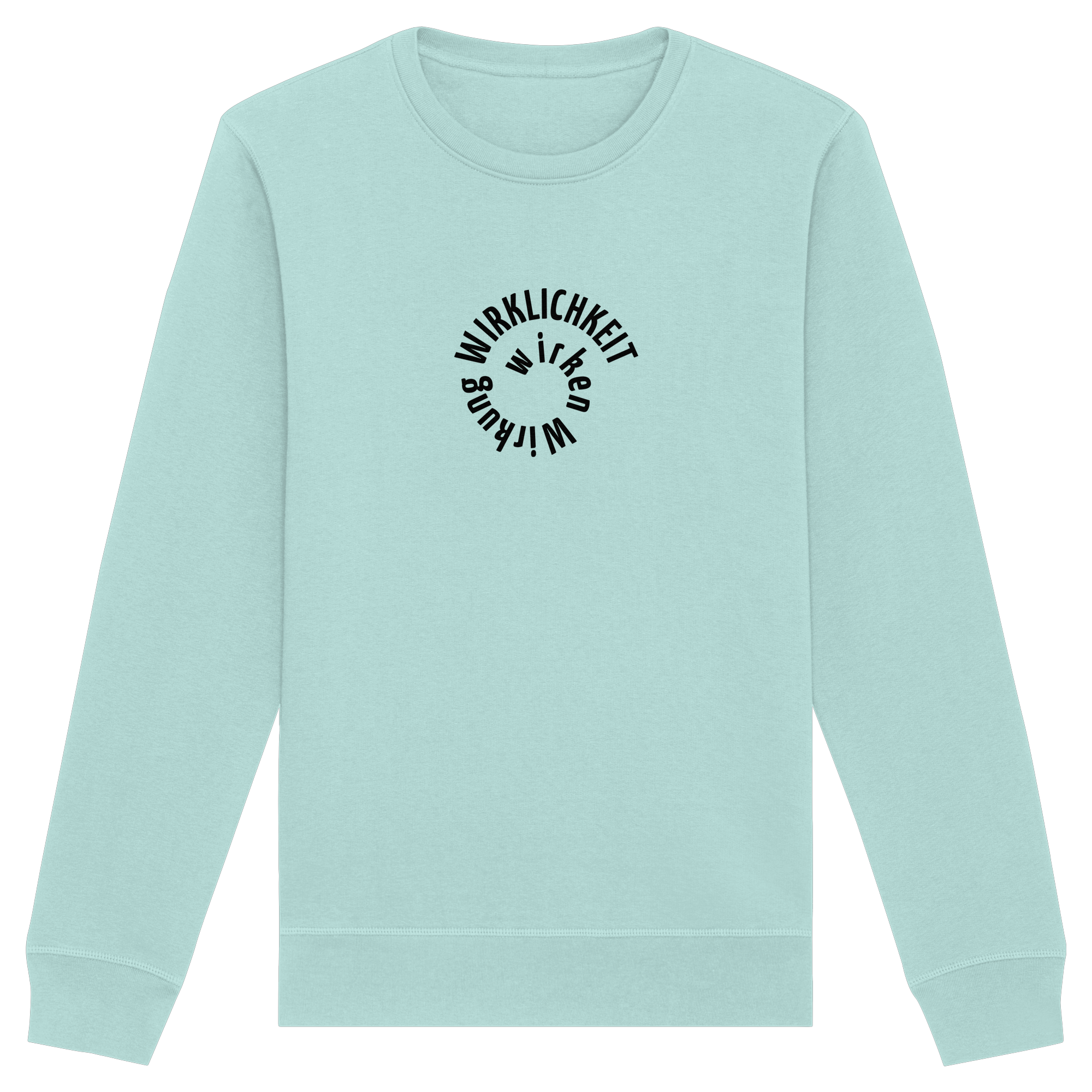 BLACK FRONT - Basic Unisex Sweatshirt