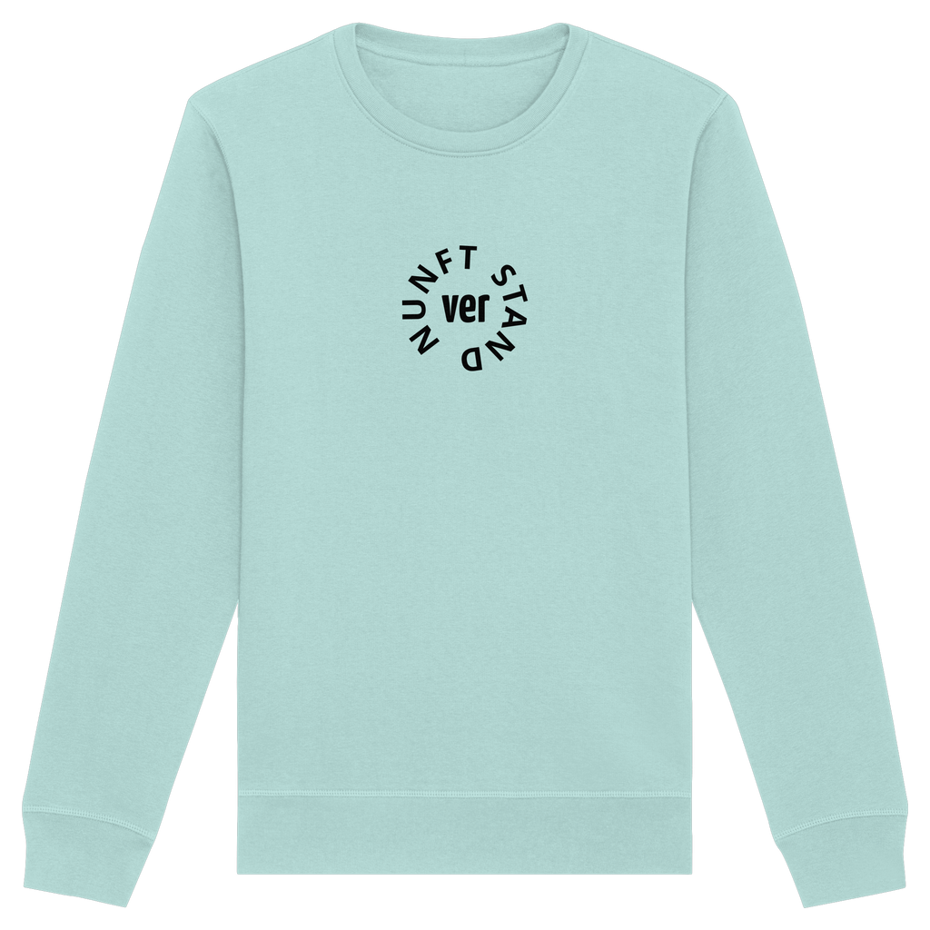 BLACK FRONT (K4) - Organic Basic Unisex Sweatshirt