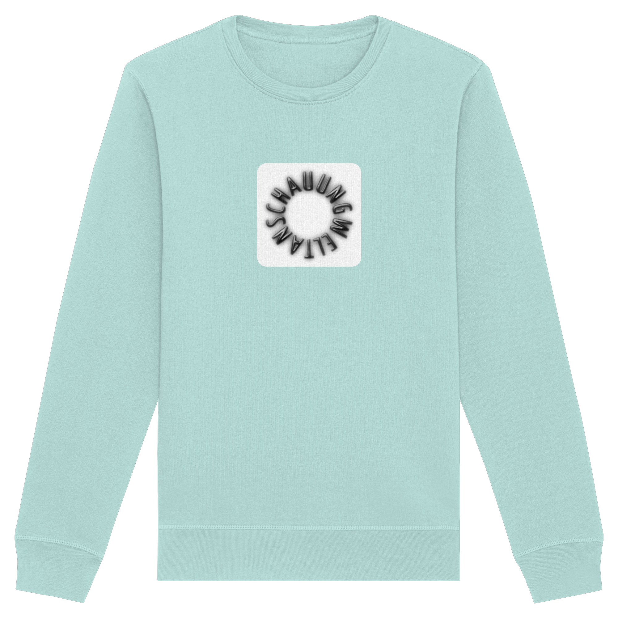 BLACK FRONT (K5) - Organic Basic Unisex Sweatshirt