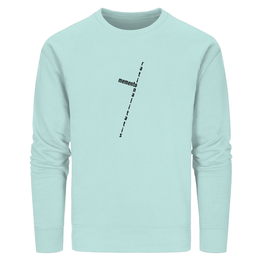 BLACK FRONT (K2) - Organic Basic Unisex Sweatshirt