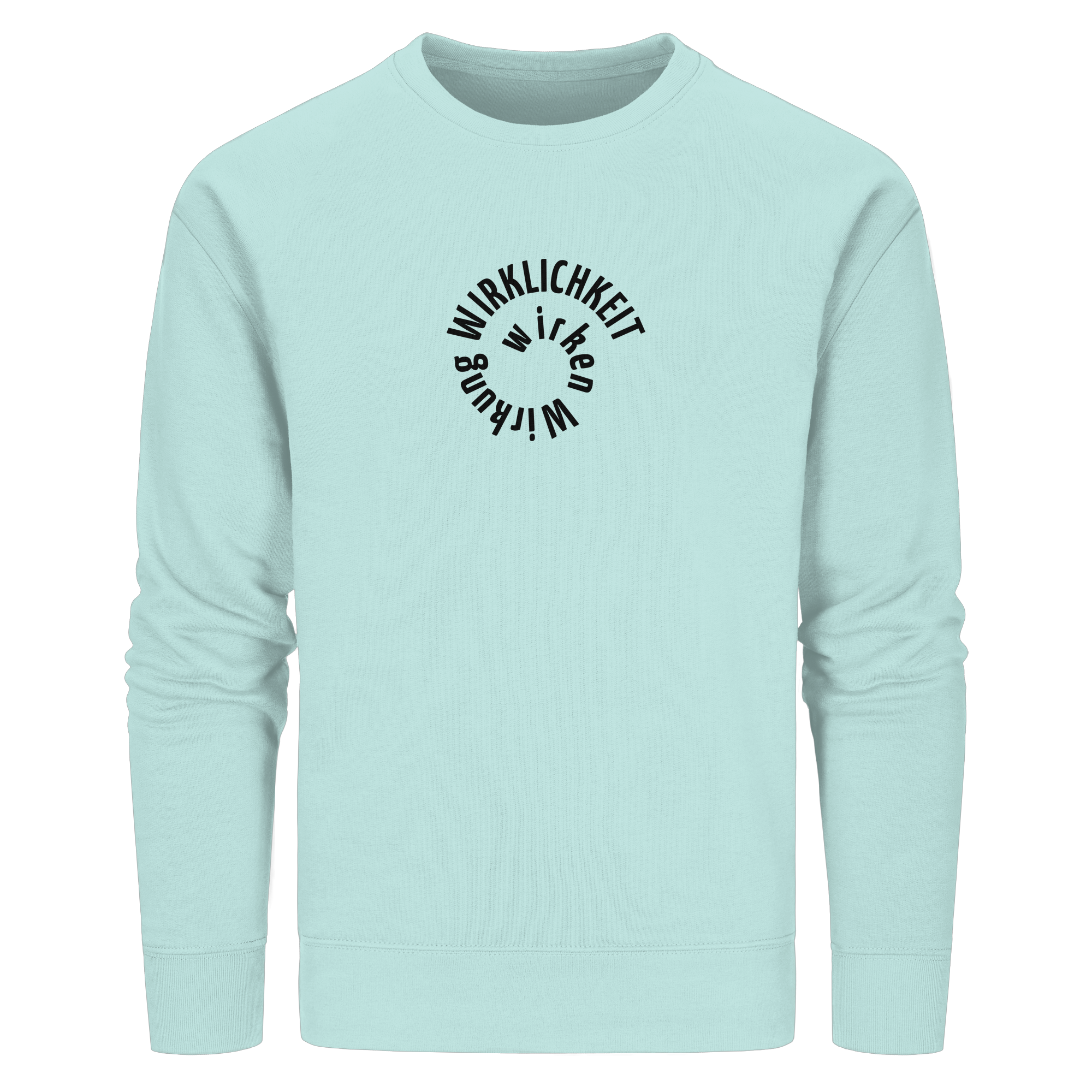 BLACK FRONT - Basic Unisex Sweatshirt