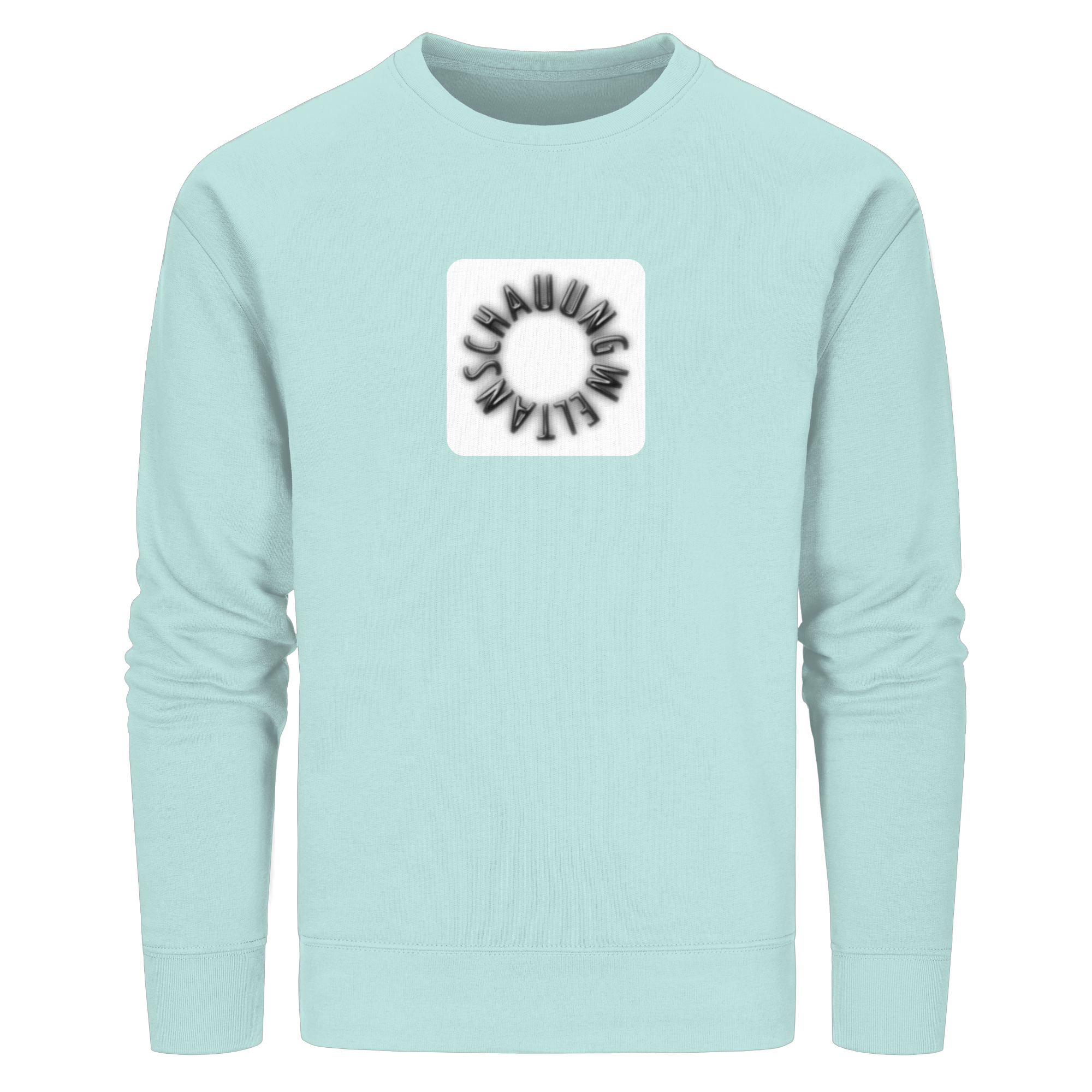 BLACK FRONT (K5) - Organic Basic Unisex Sweatshirt