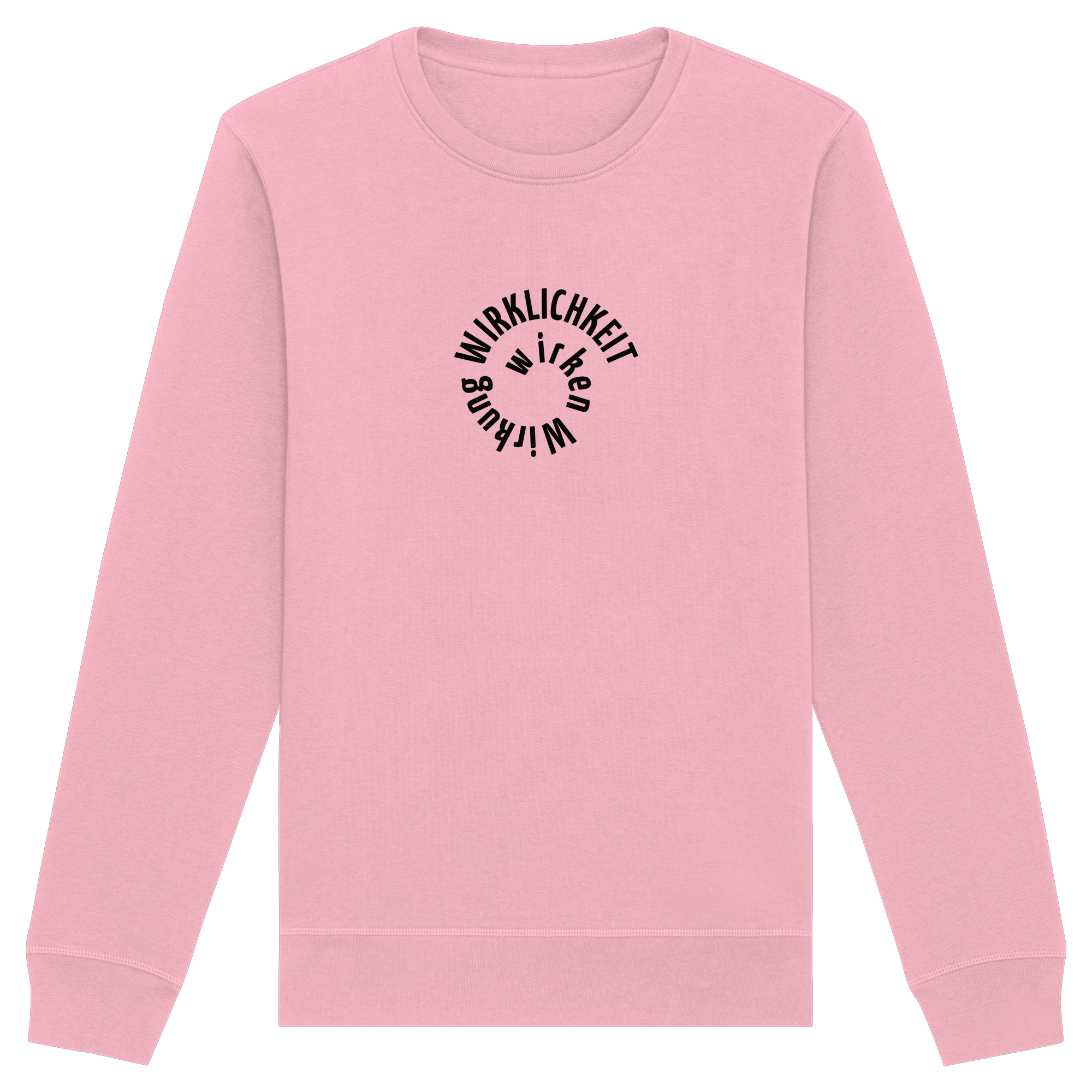 BLACK FRONT - Basic Unisex Sweatshirt