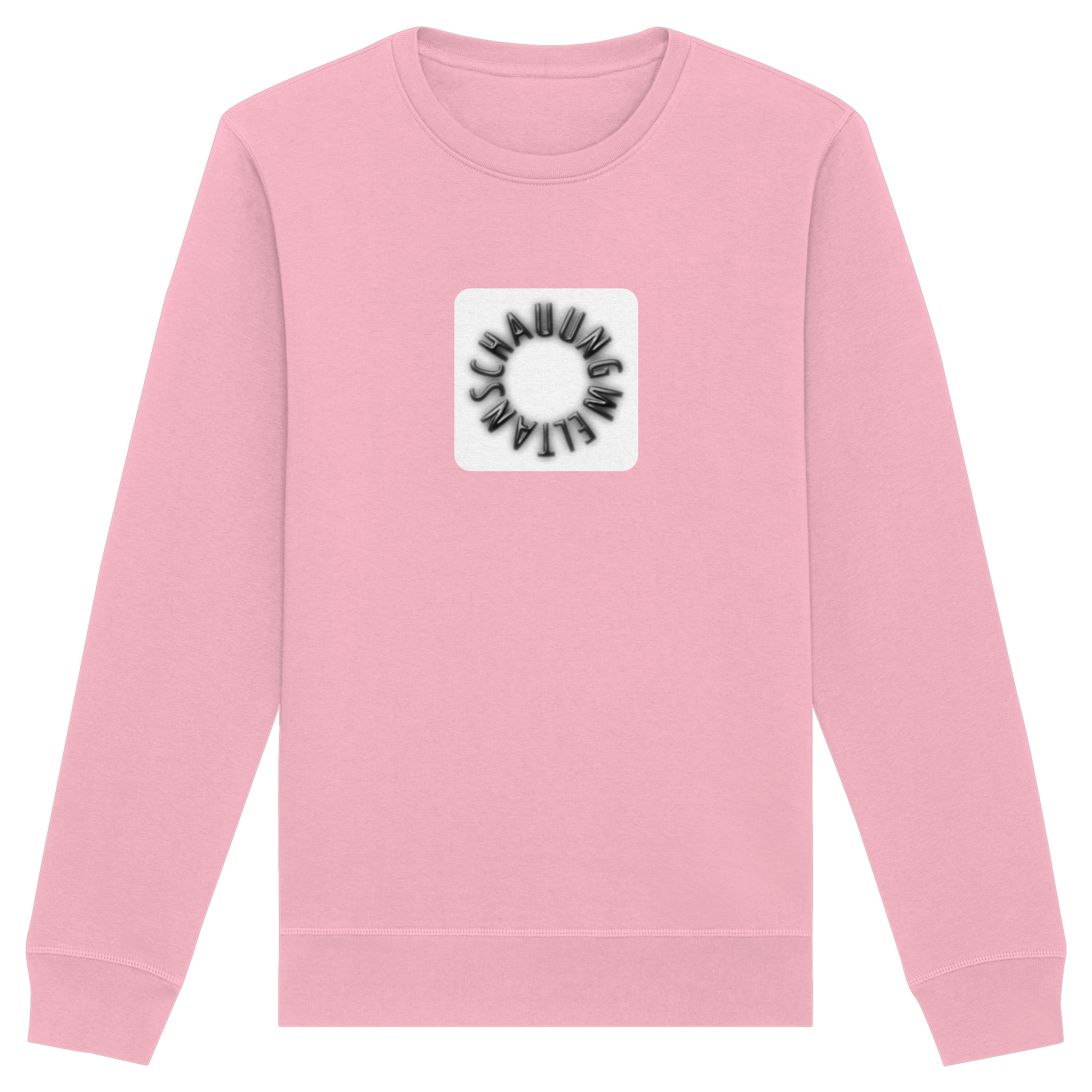 BLACK FRONT (K5) - Organic Basic Unisex Sweatshirt