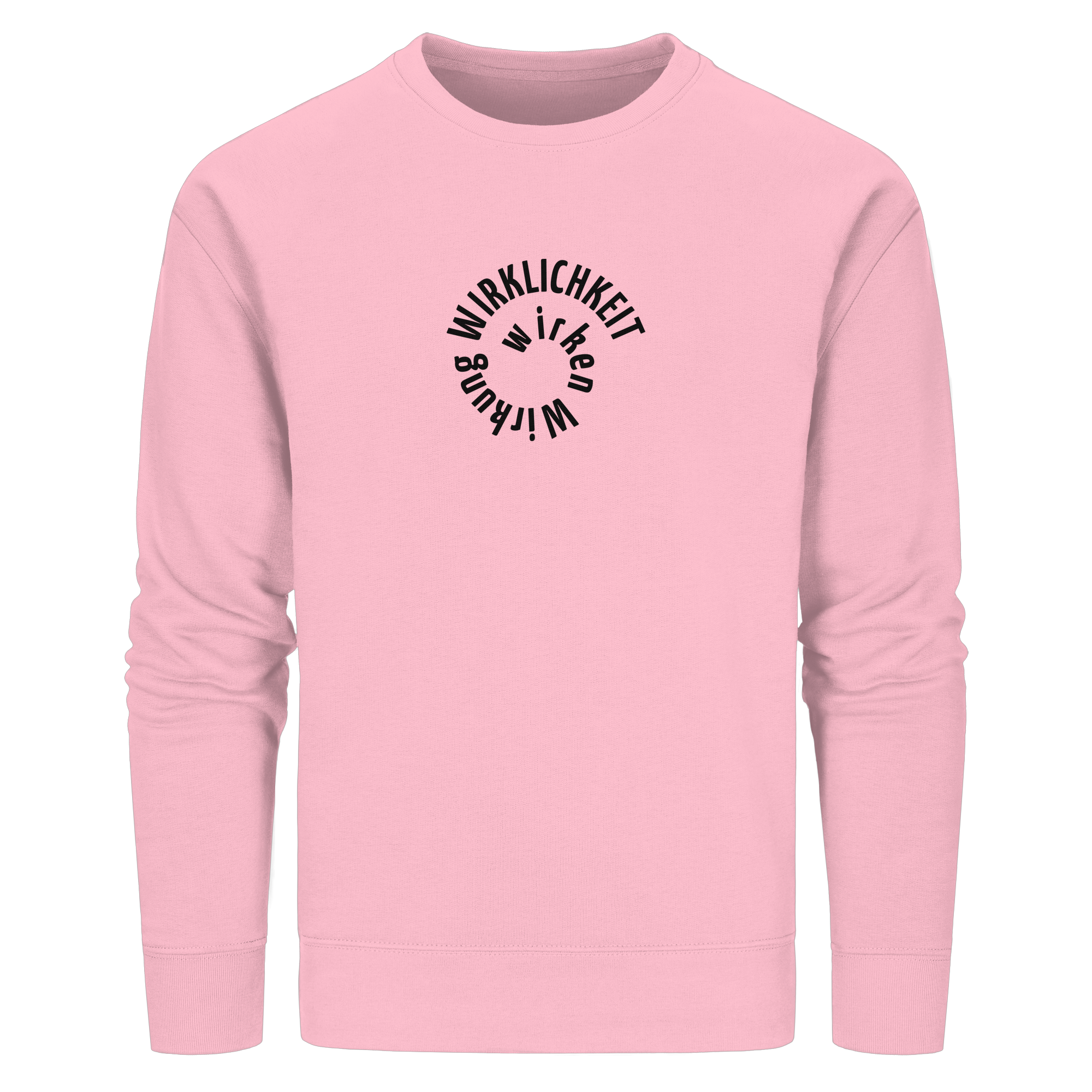 BLACK FRONT - Basic Unisex Sweatshirt