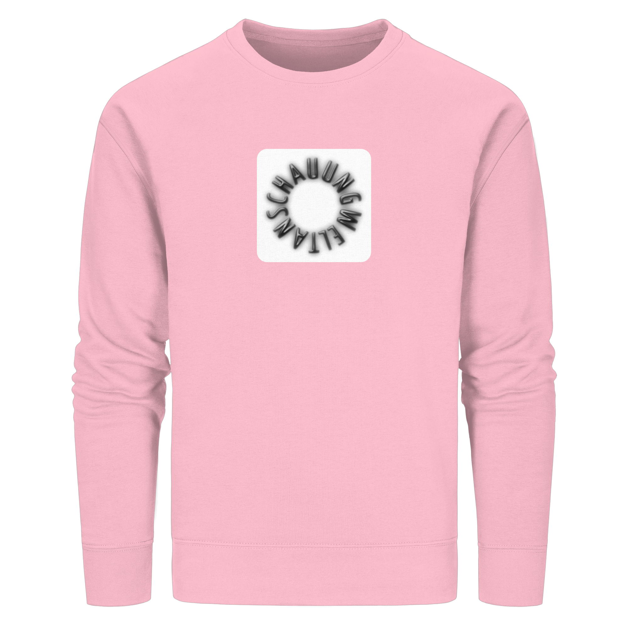BLACK FRONT (K5) - Organic Basic Unisex Sweatshirt