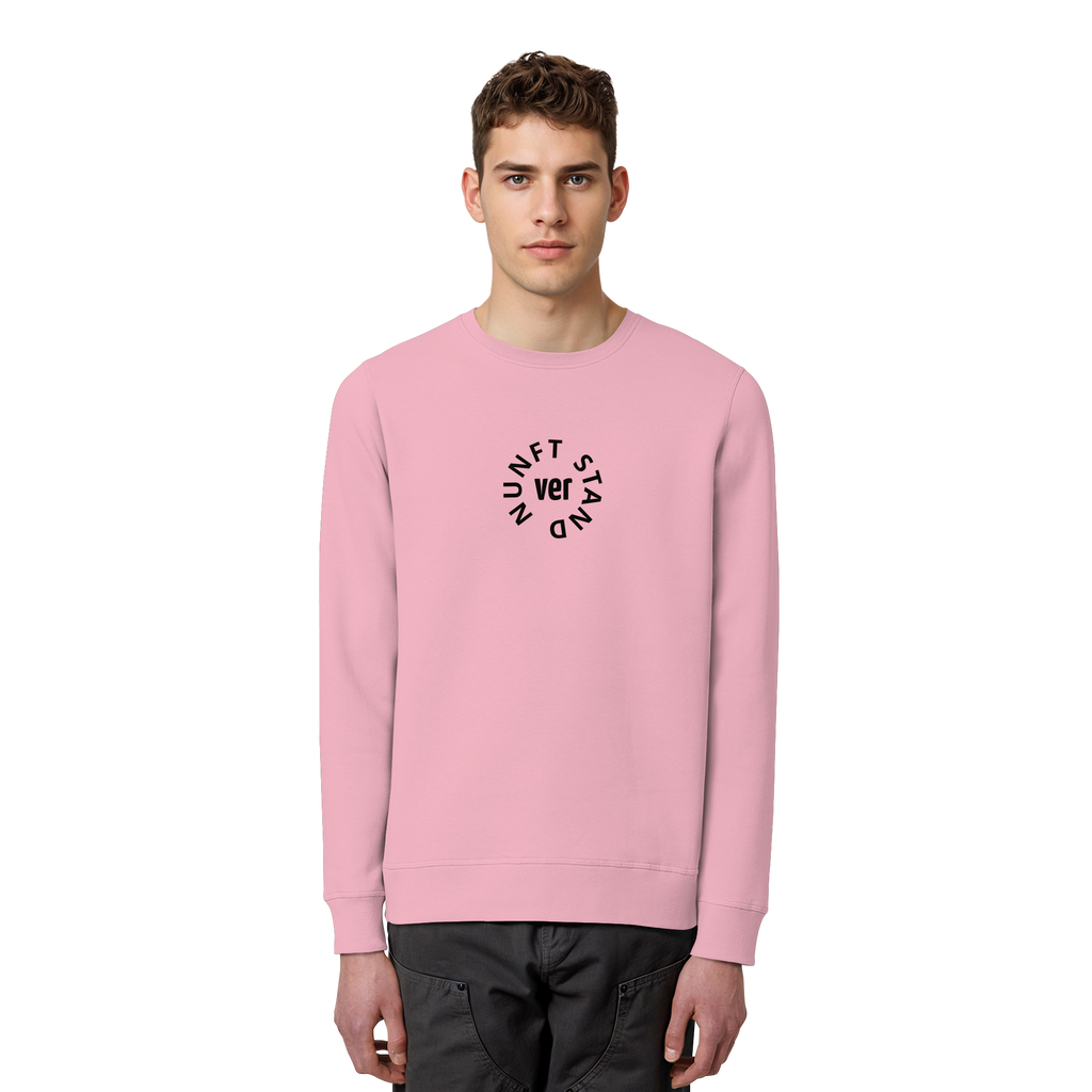 BLACK FRONT (K4) - Organic Basic Unisex Sweatshirt