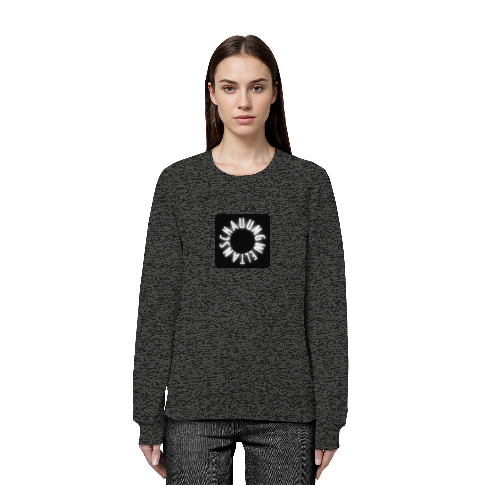 WHITE FRONT (K5) - Organic Basic Unisex Sweatshirt