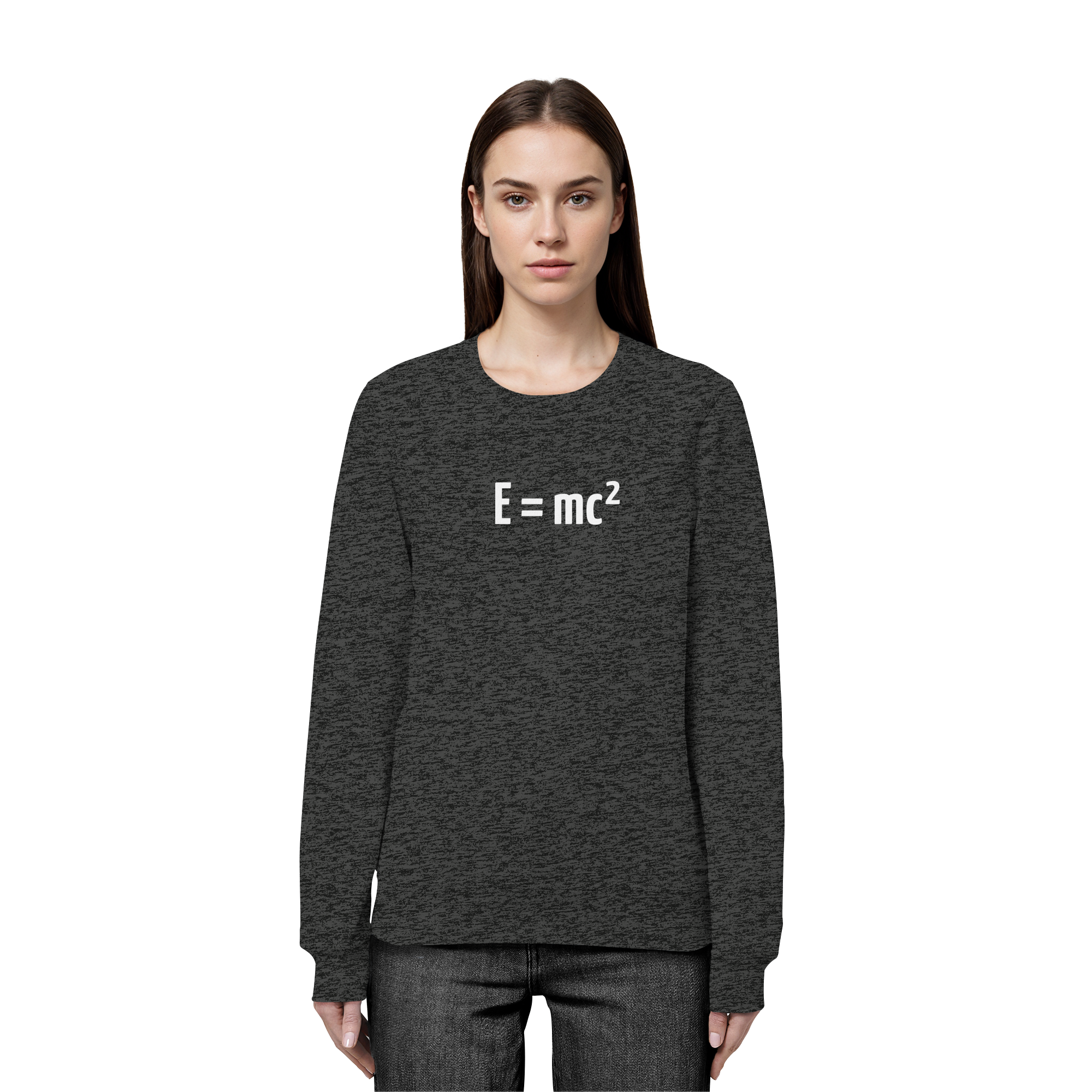 WHITE FRONT (K3) - Organic Basic Unisex Sweatshirt