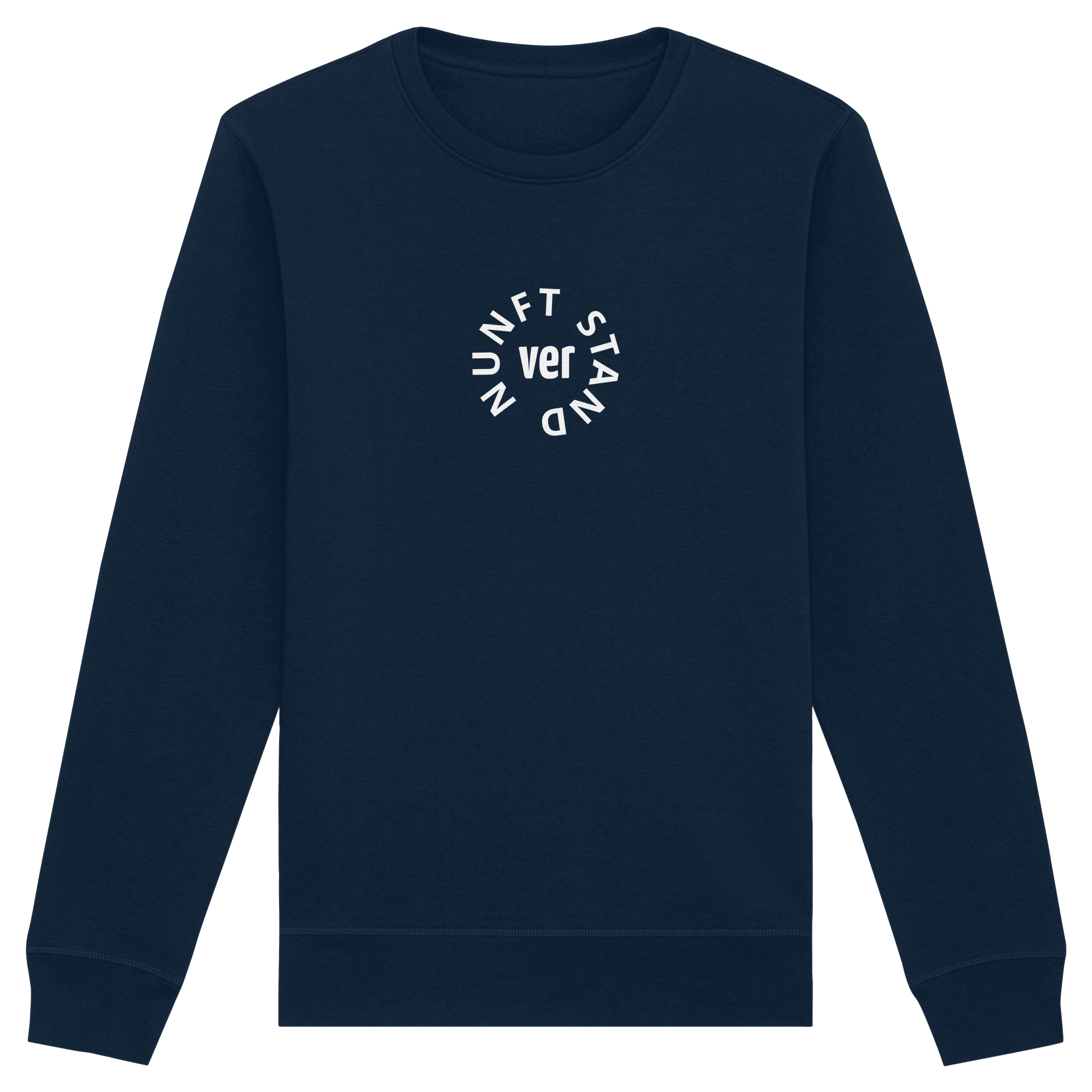 WHITE FRONT (K4) - Organic Basic Unisex Sweatshirt