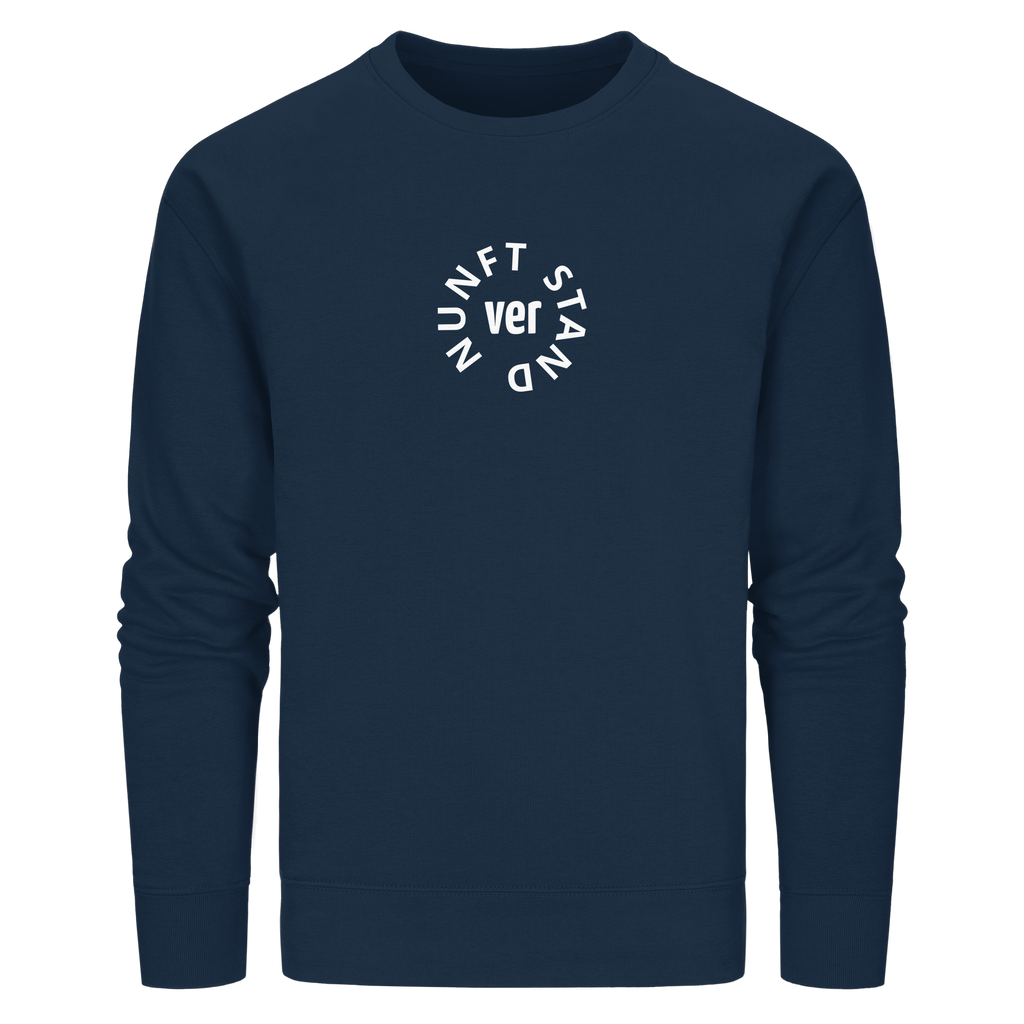 WHITE FRONT (K4) - Organic Basic Unisex Sweatshirt