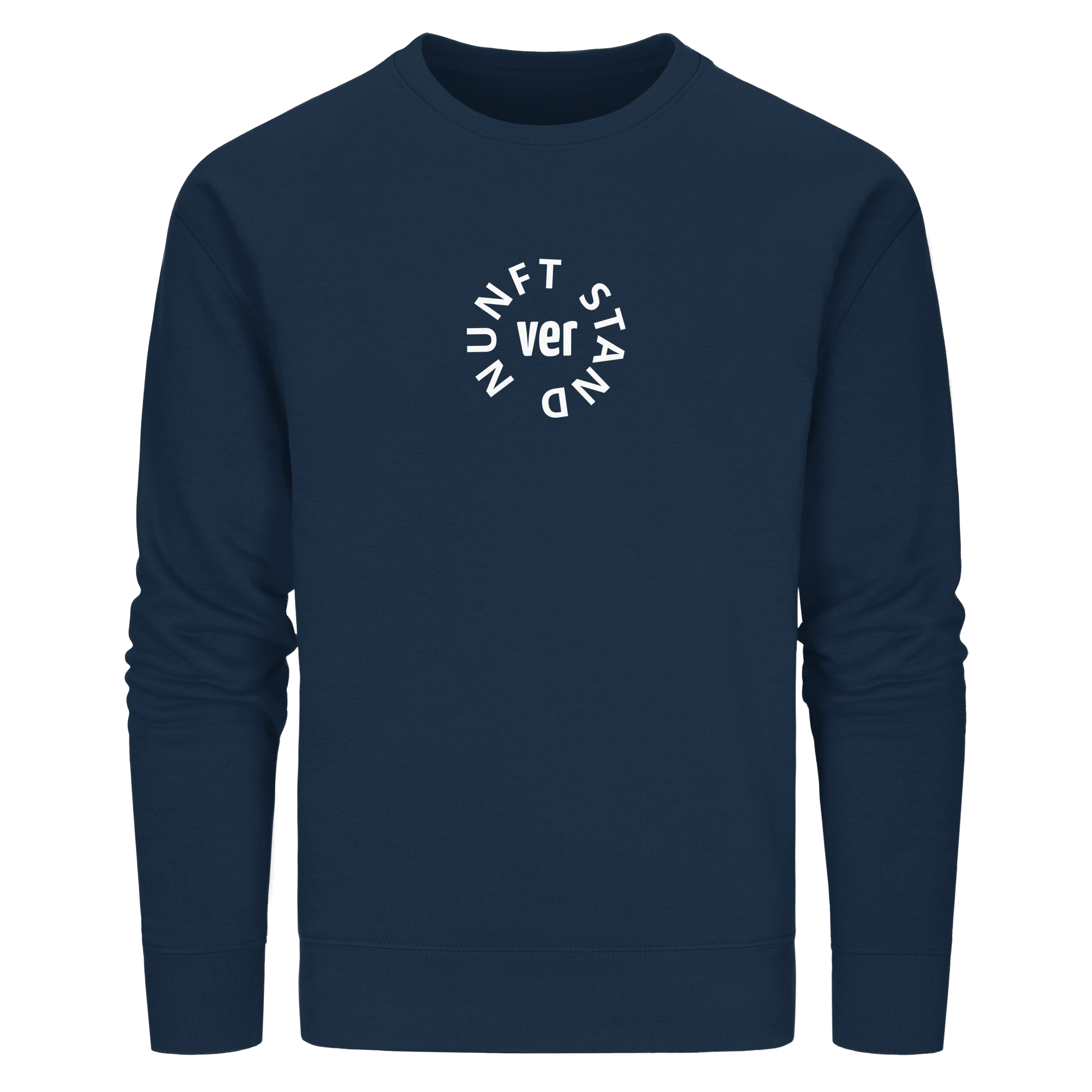 WHITE FRONT (K4) - Organic Basic Unisex Sweatshirt