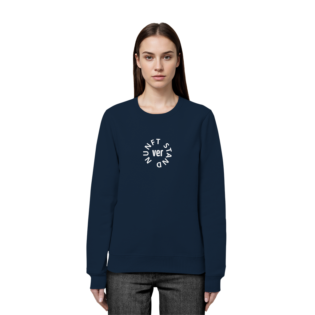 WHITE FRONT (K4) - Organic Basic Unisex Sweatshirt